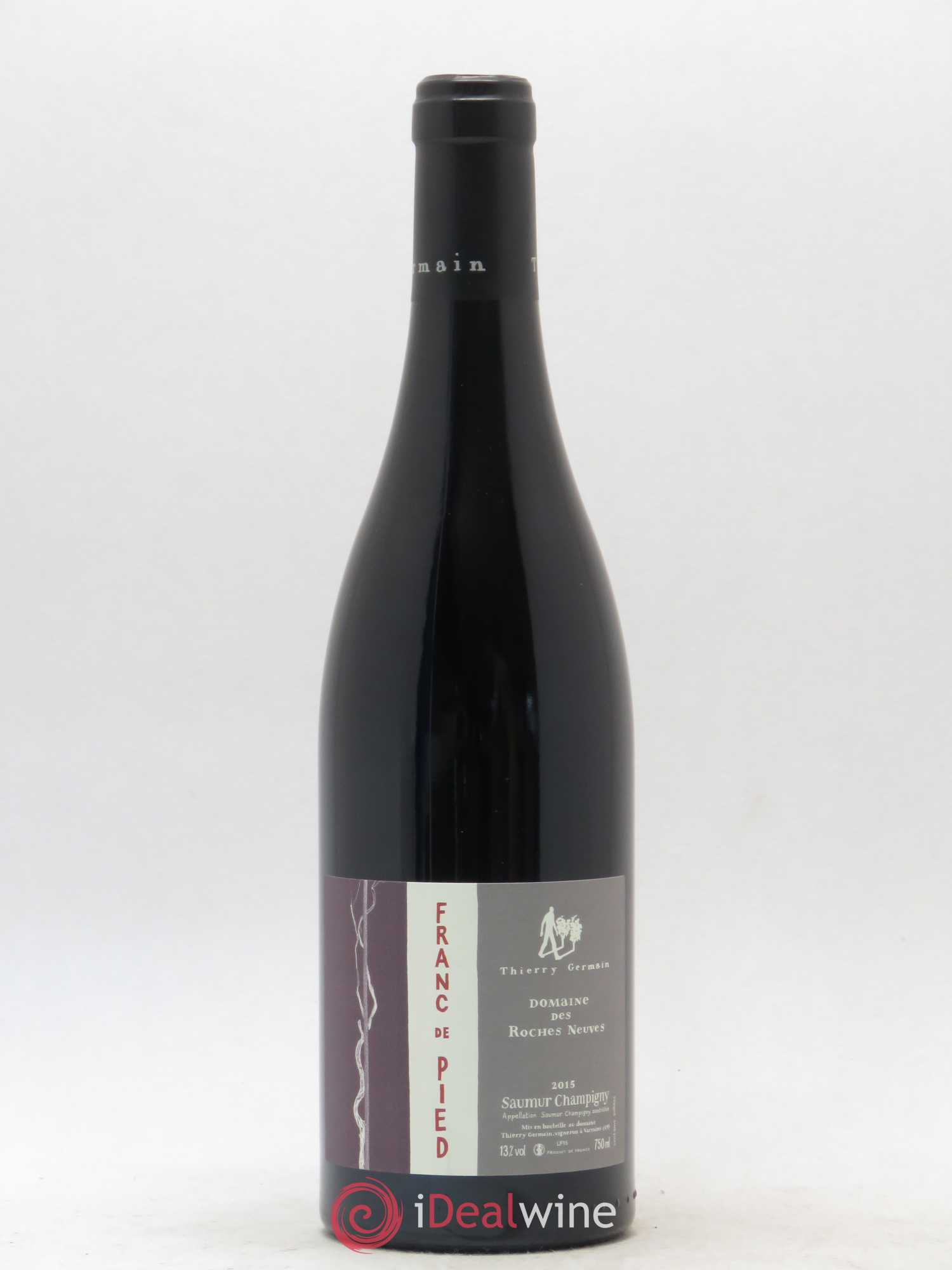 Saumur-Champigny Franc de pied Domaine des Roches Neuves - Thierry Germain (sans prix de réserve) 2015 - Lot de 1 bouteille - 0
