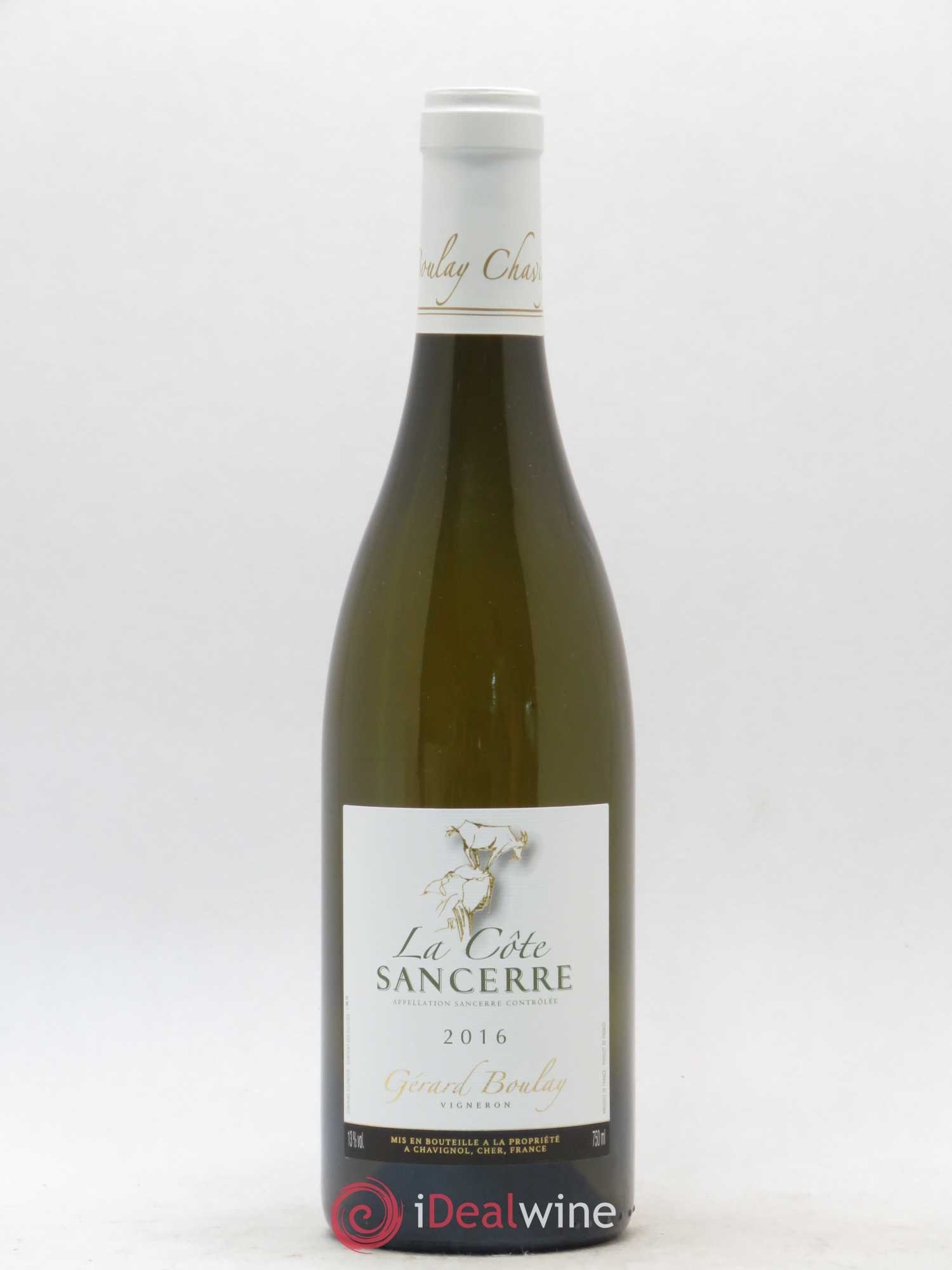 Sancerre La Côte Gérard Boulay 2016 - Lot de 1 bouteille - 0