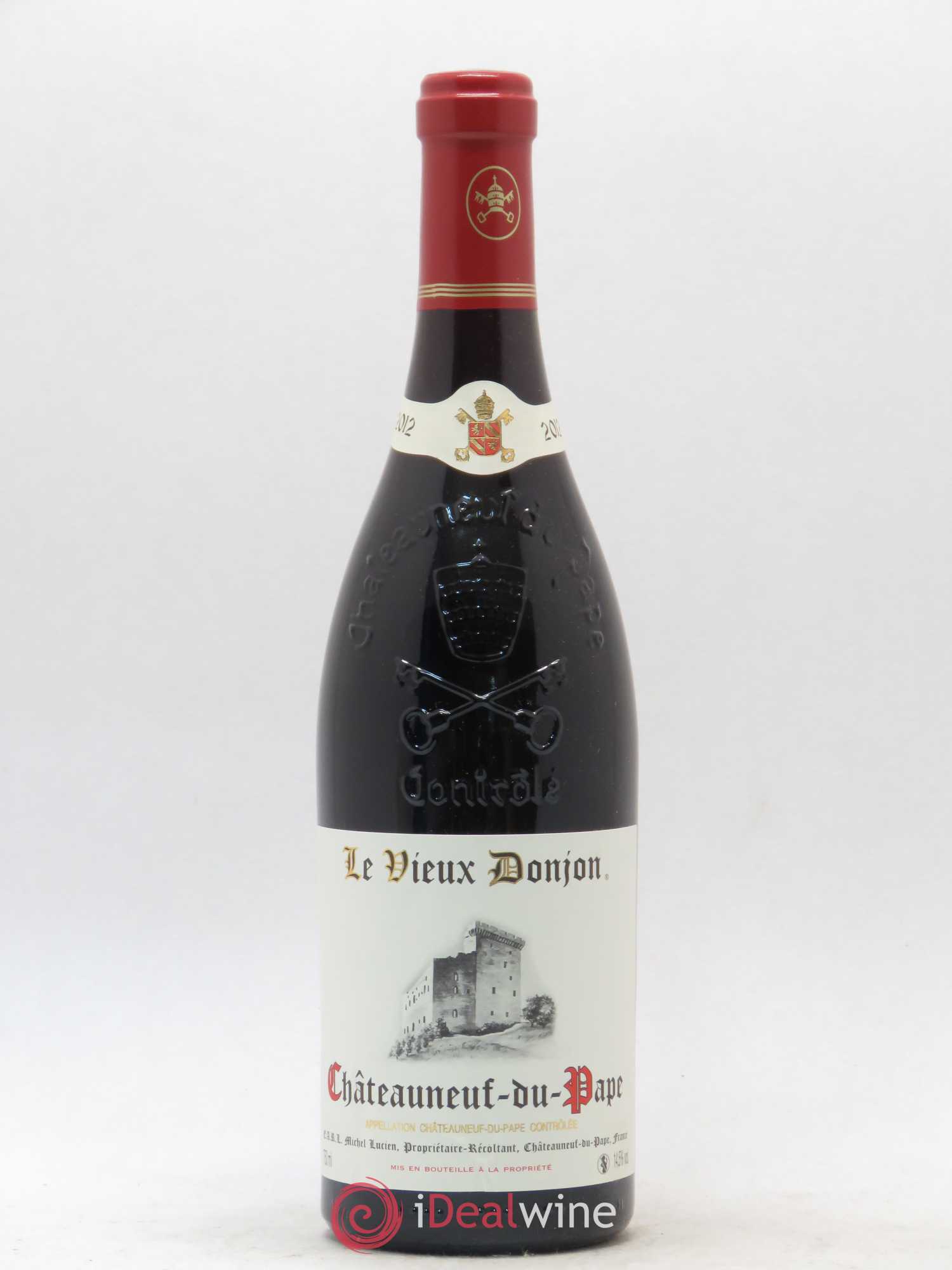 Châteauneuf-du-Pape Le Vieux Donjon Michel Lucien 2012 - Lot de 1 bouteille - 0