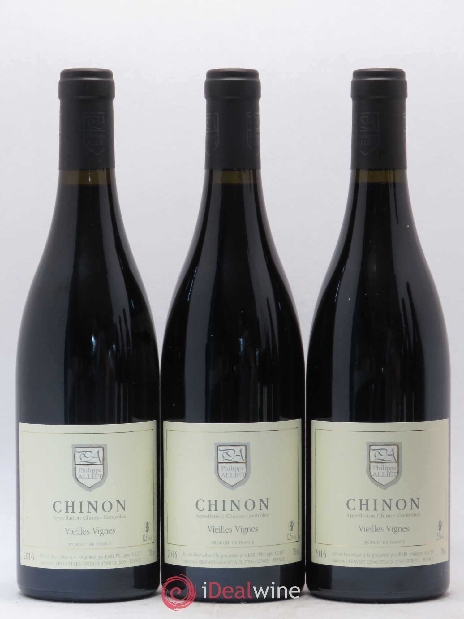 Chinon Vieilles Vignes Philippe Alliet (senza prezzo di riserva) 2016 - Lotto di 6 bottiglie - 1