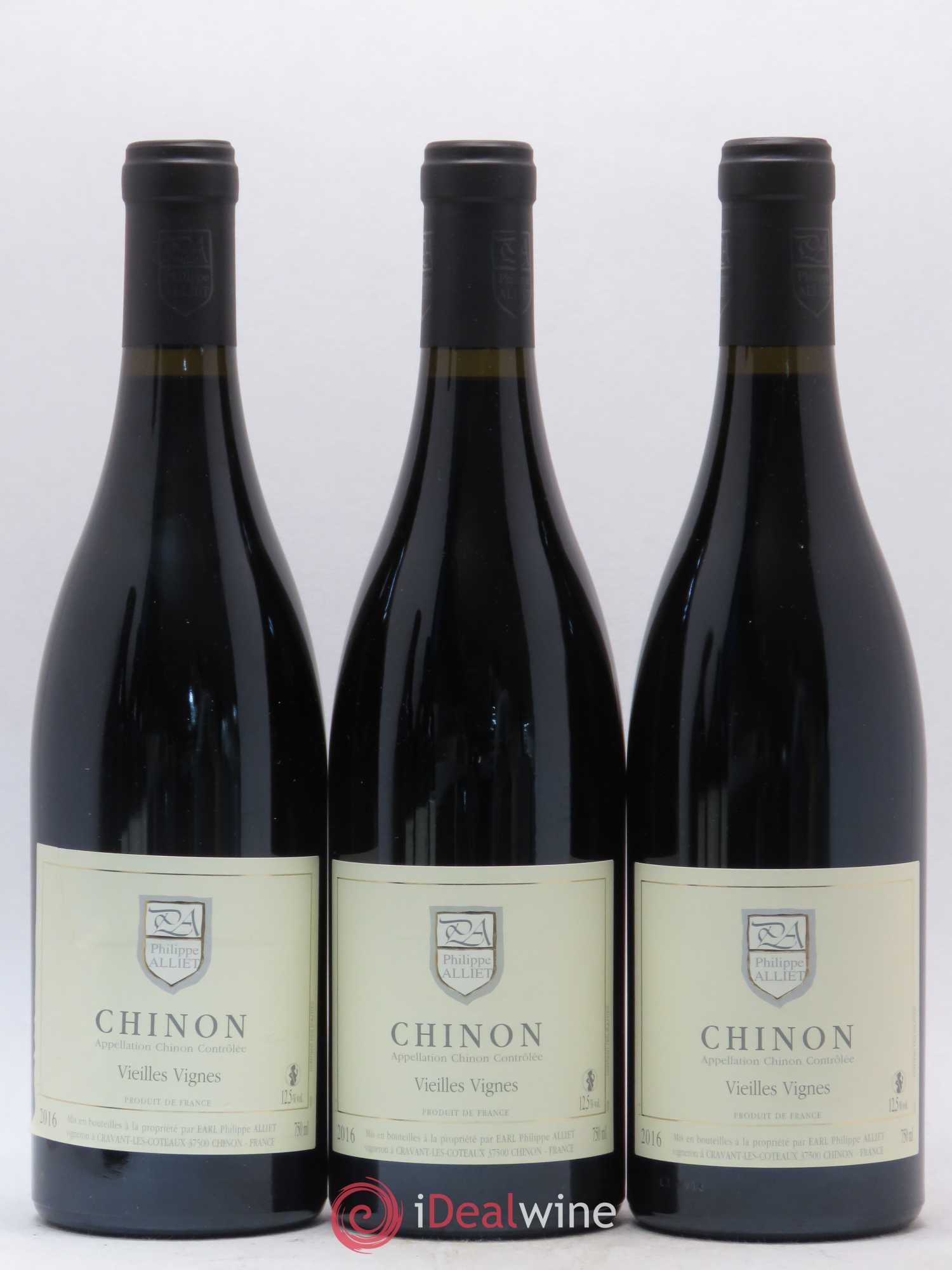 Chinon Vieilles Vignes Philippe Alliet (senza prezzo di riserva) 2016 - Lotto di 6 bottiglie - 2