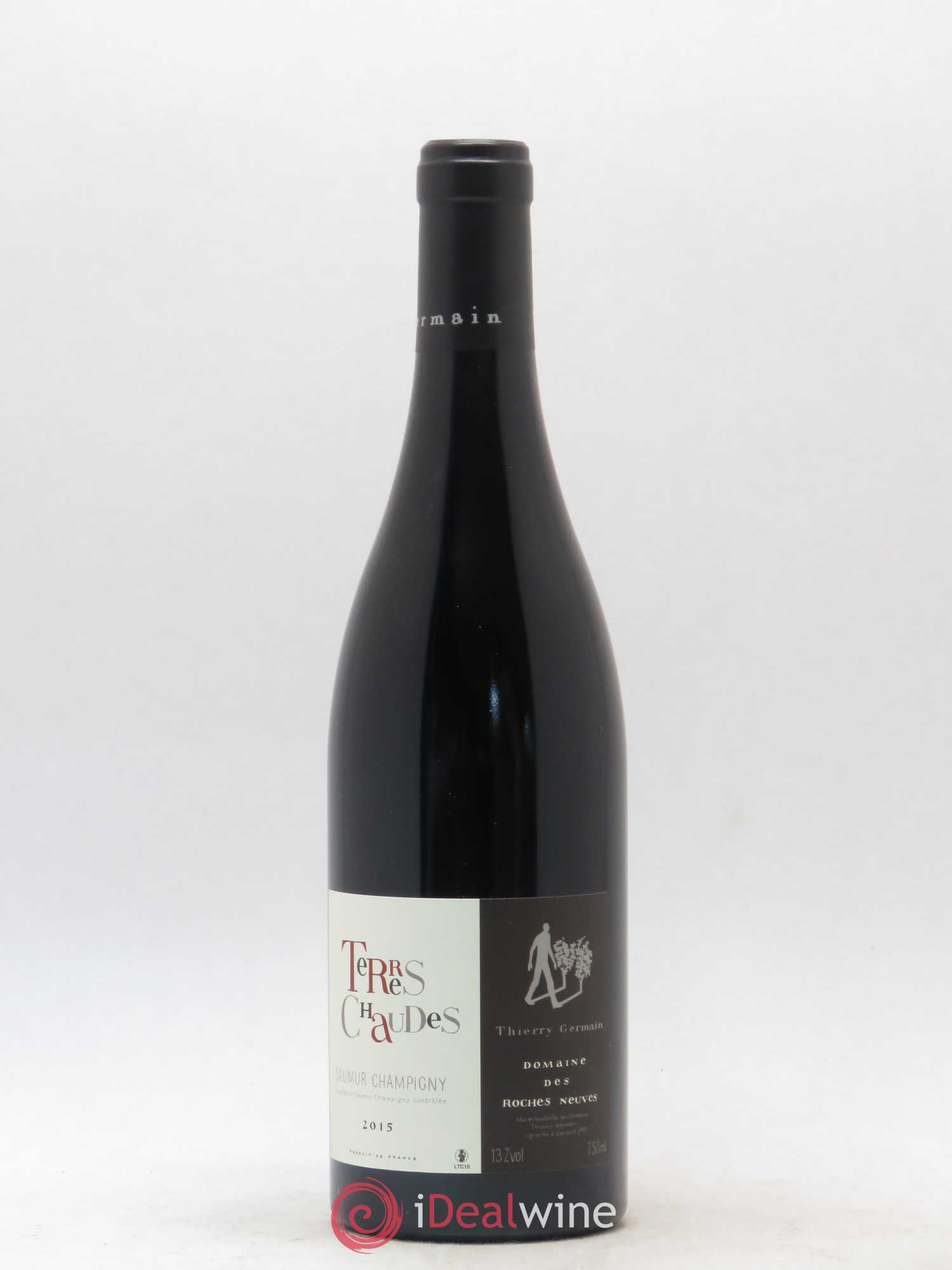 Saumur-Champigny Terres Chaudes Domaine des Roches Neuves - Thierry Germain 2015 - Lot de 1 bouteille - 0