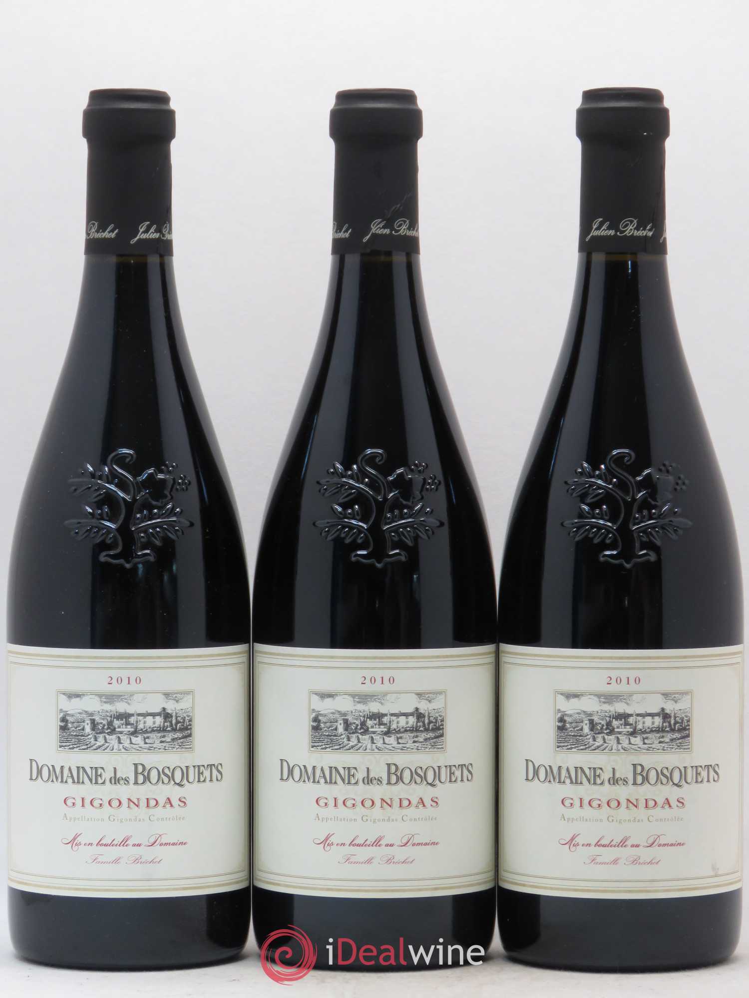 Gigondas Domaine des Bosquets (sans prix de réserve) 2010 - Posten von 3 Flaschen - 0