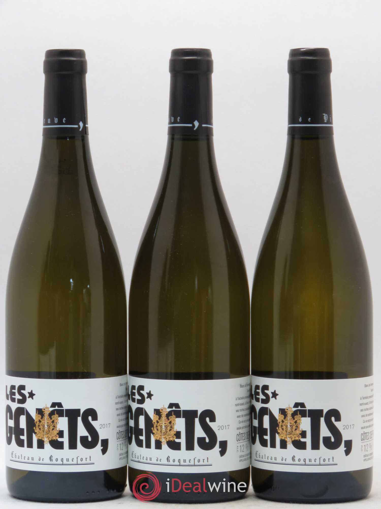 Côtes de Provence Château de Roquefort Les Genêts (sans prix de réserve) 2017 - Lot de 6 bouteilles - 2