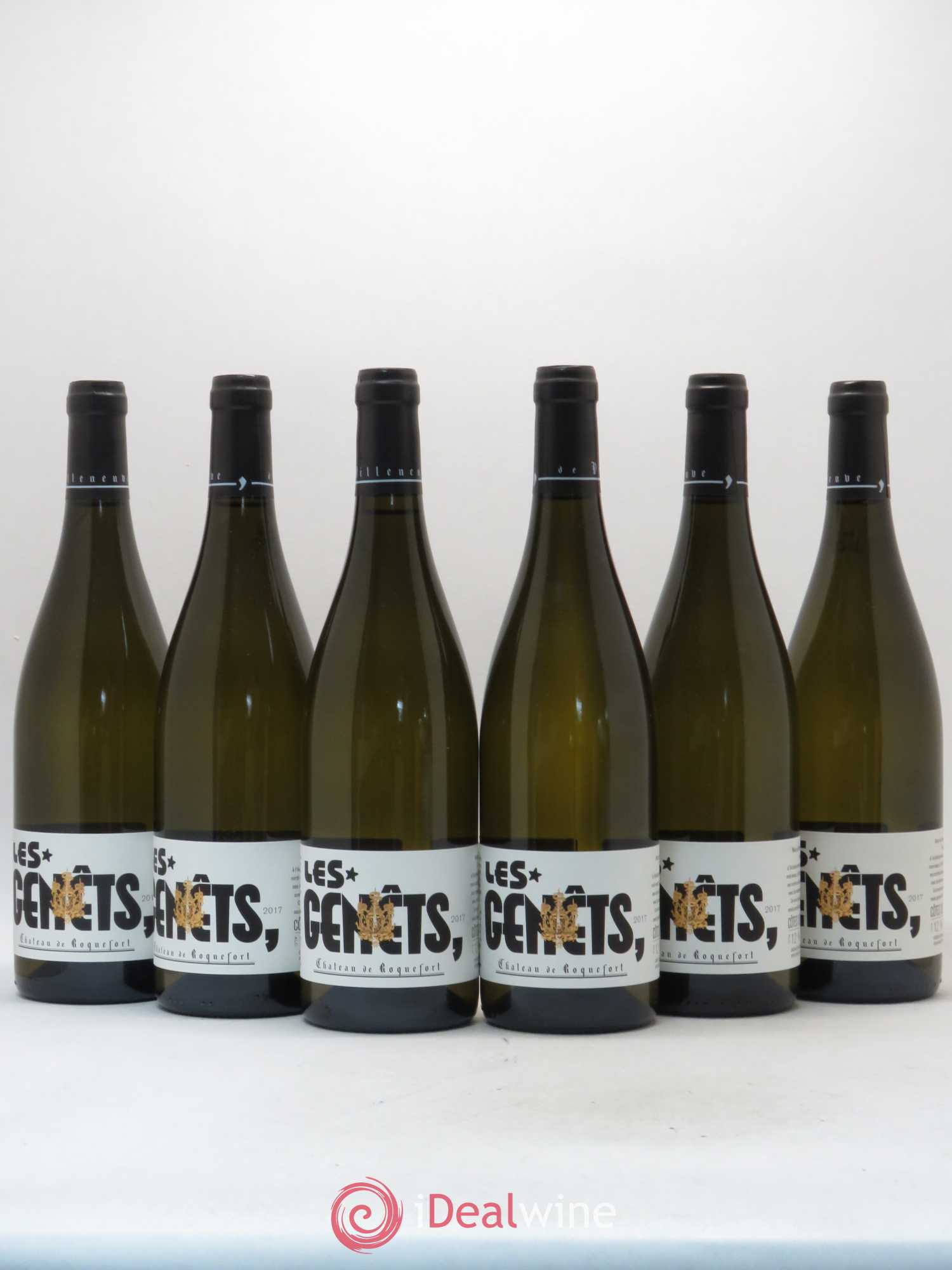 Côtes de Provence Château de Roquefort Les Genêts (sans prix de réserve) 2017 - Lot de 6 bouteilles - 0
