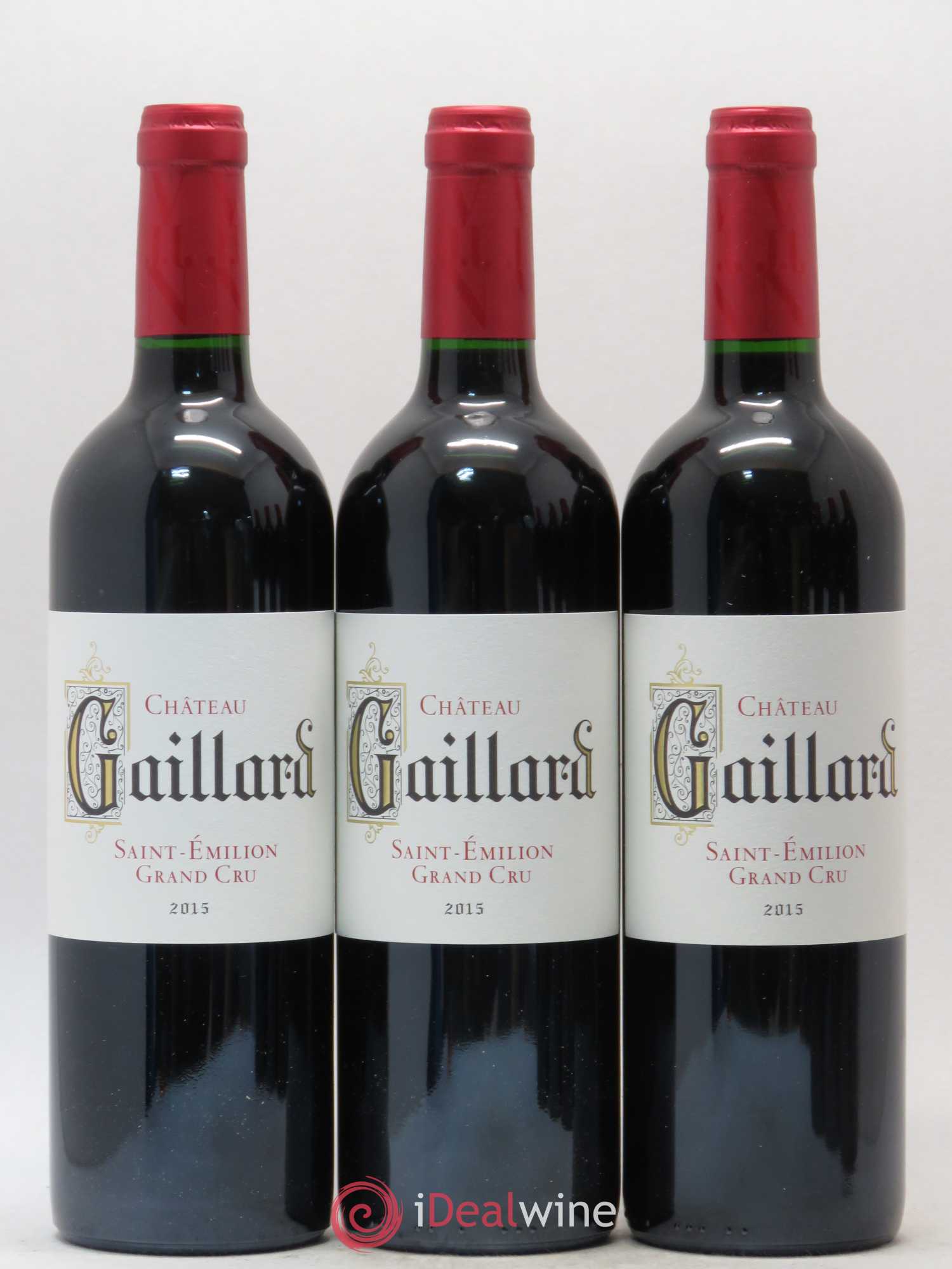 Saint-Émilion Grand Cru Château Gaillard (sans prix de réserve) 2015 - Posten von 6 Flaschen - 1