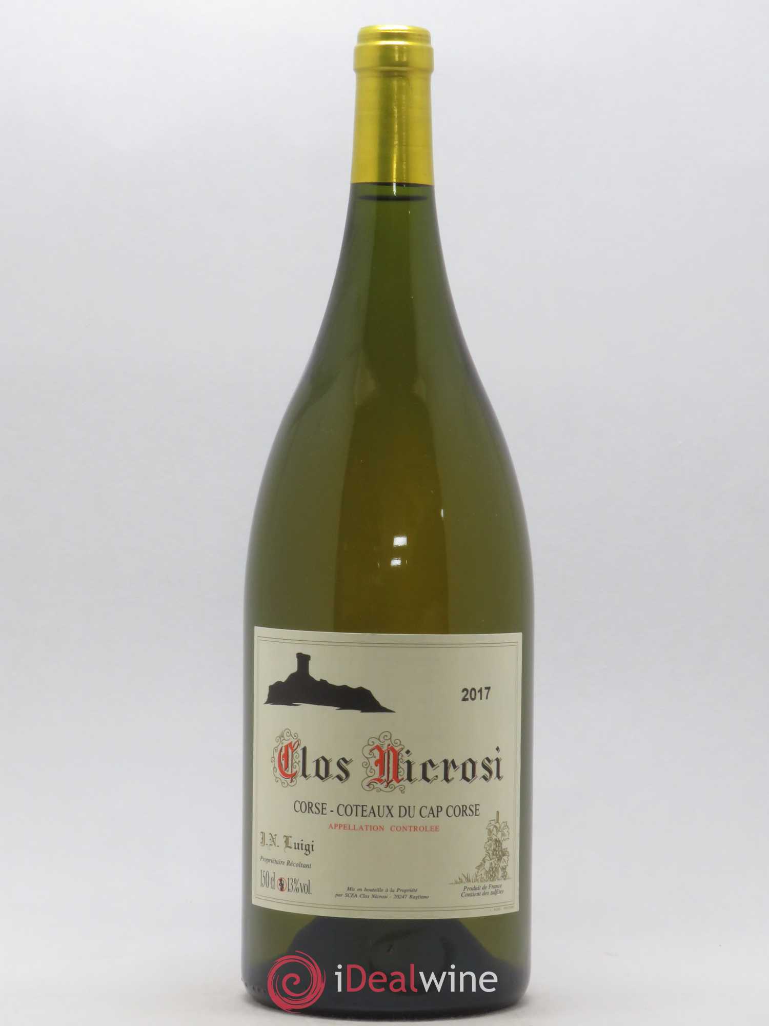 Vin de Corse Coteaux du Cap Corse Clos Nicrosi J.N.Luigi 2017 - Posten von 1 Magnum - 0