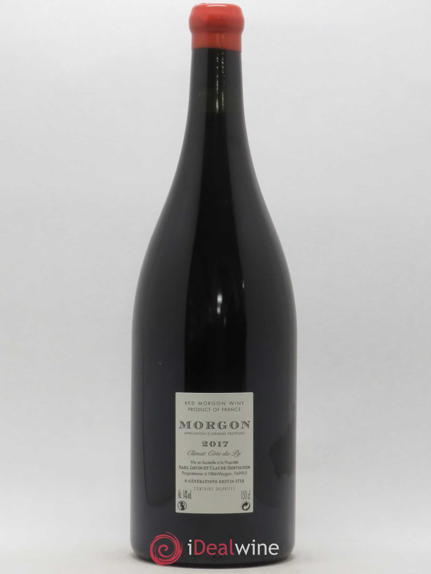 Morgon Côte du Py Louis-Claude Desvignes 2017 - Lot de 1 magnum - 1