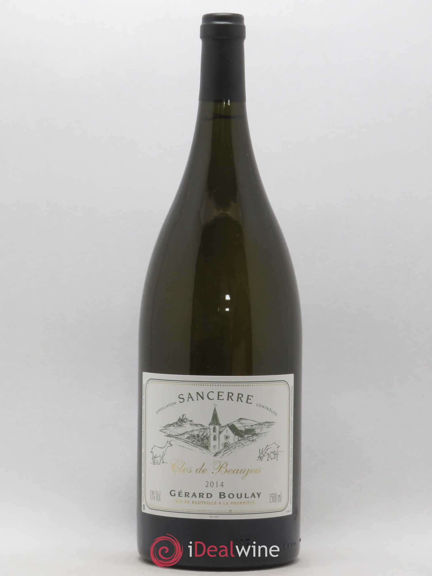 Sancerre Clos de Beaujeu Gérard Boulay 2014 - Lot de 1 magnum - 0