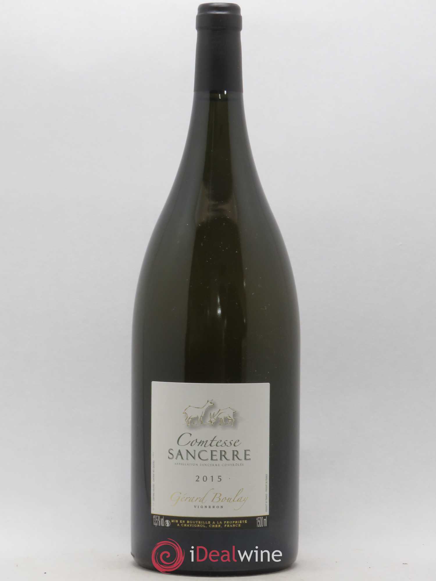 Sancerre Comtesse Gérard Boulay 2015 - Lot de 1 magnum - 0
