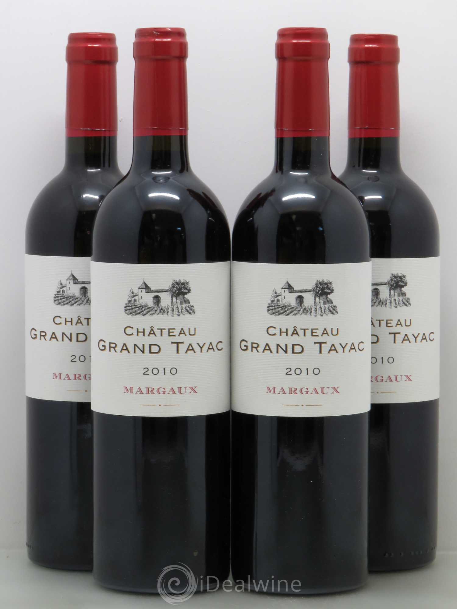 Château Tayac Cru Bourgeois (sans prix de réserve) 2010 - Lot de 4 bouteilles - 0