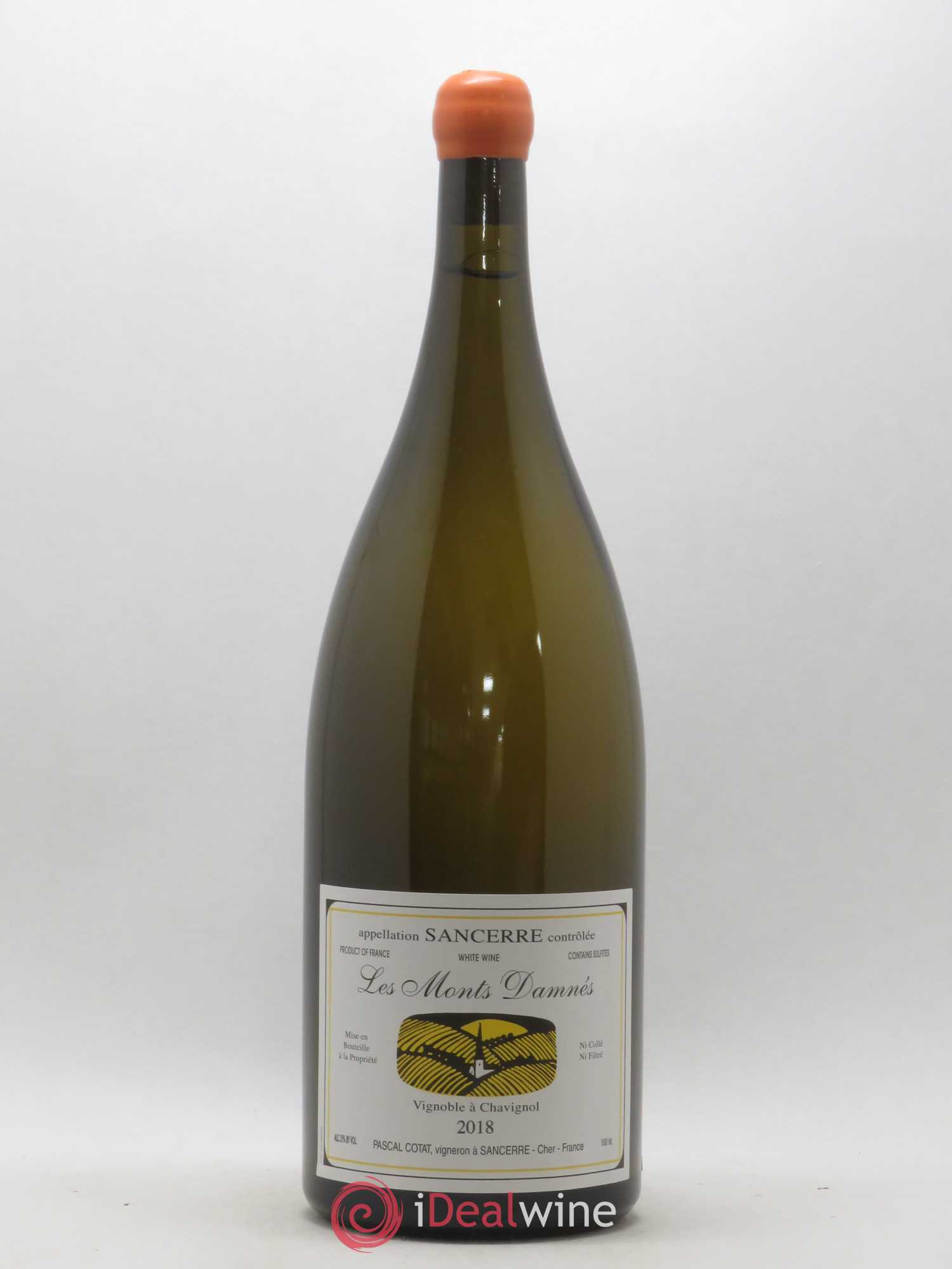 Sancerre Les Monts Damnés Pascal Cotat 2018 - Lot de 1 magnum - 0