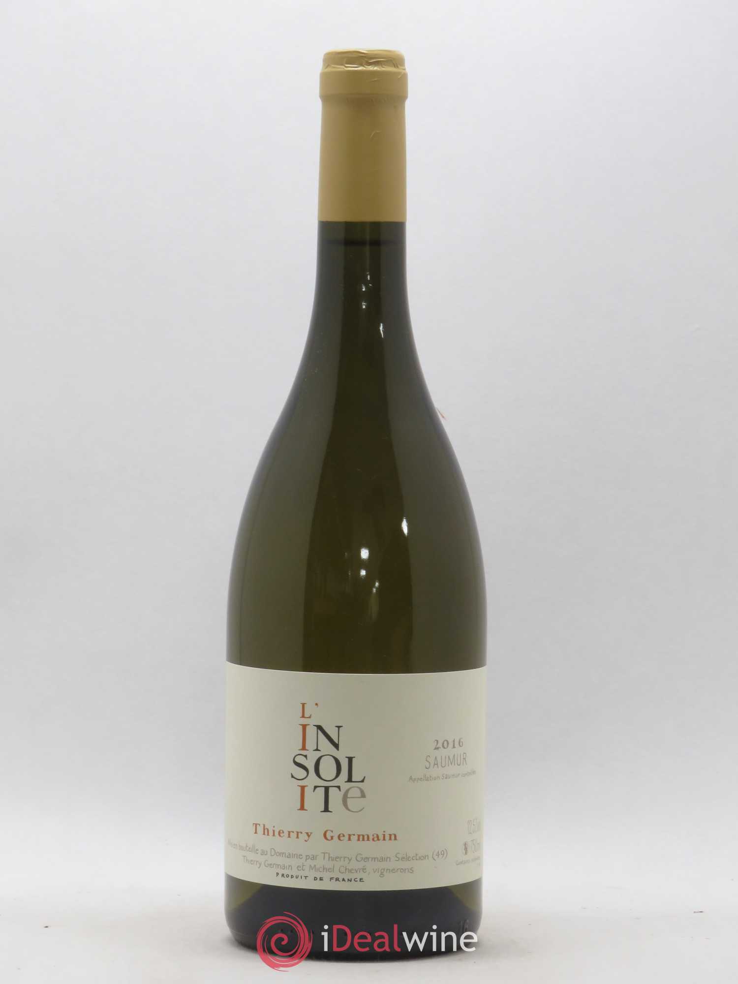 Saumur Insolite Domaine des Roches Neuves - Thierry Germain 2016 - Lot de 1 bouteille - 0