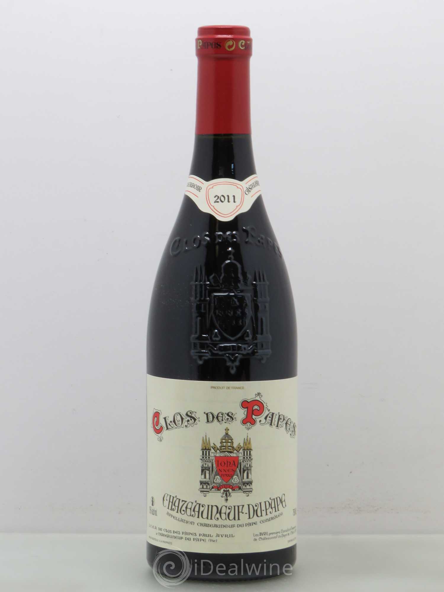 Châteauneuf-du-Pape Clos des Papes - Paul Avril 2011 - Lot de 1 bouteille - 0