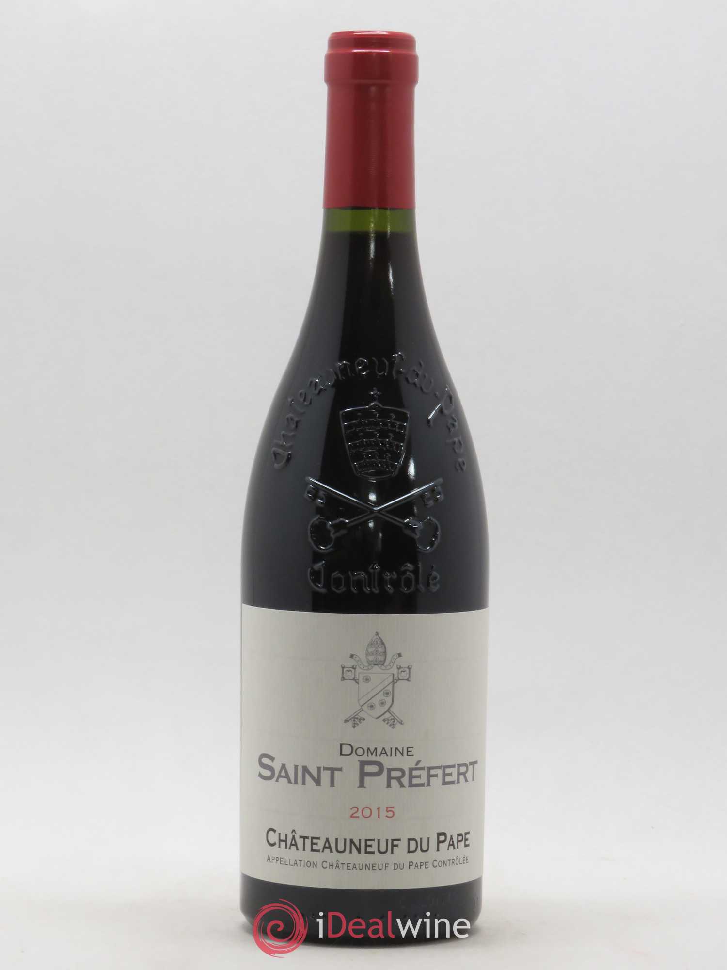 Châteauneuf-du-Pape Domaine Saint-Préfert (sans prix de réserve) 2015 - Lot de 1 bouteille - 0