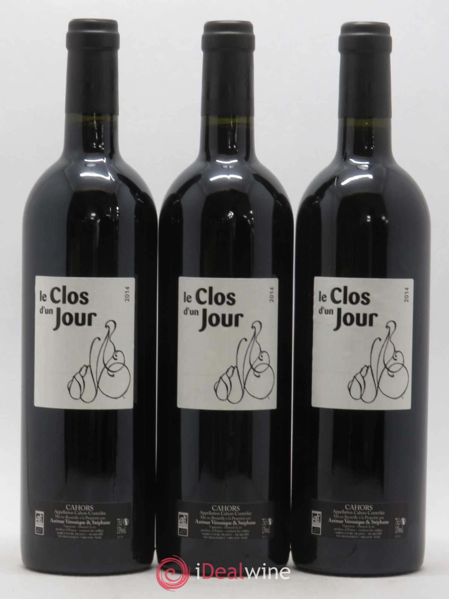 Cahors (senza prezzo di riserva) 2014 - Lotto di 6 bottiglie - 1