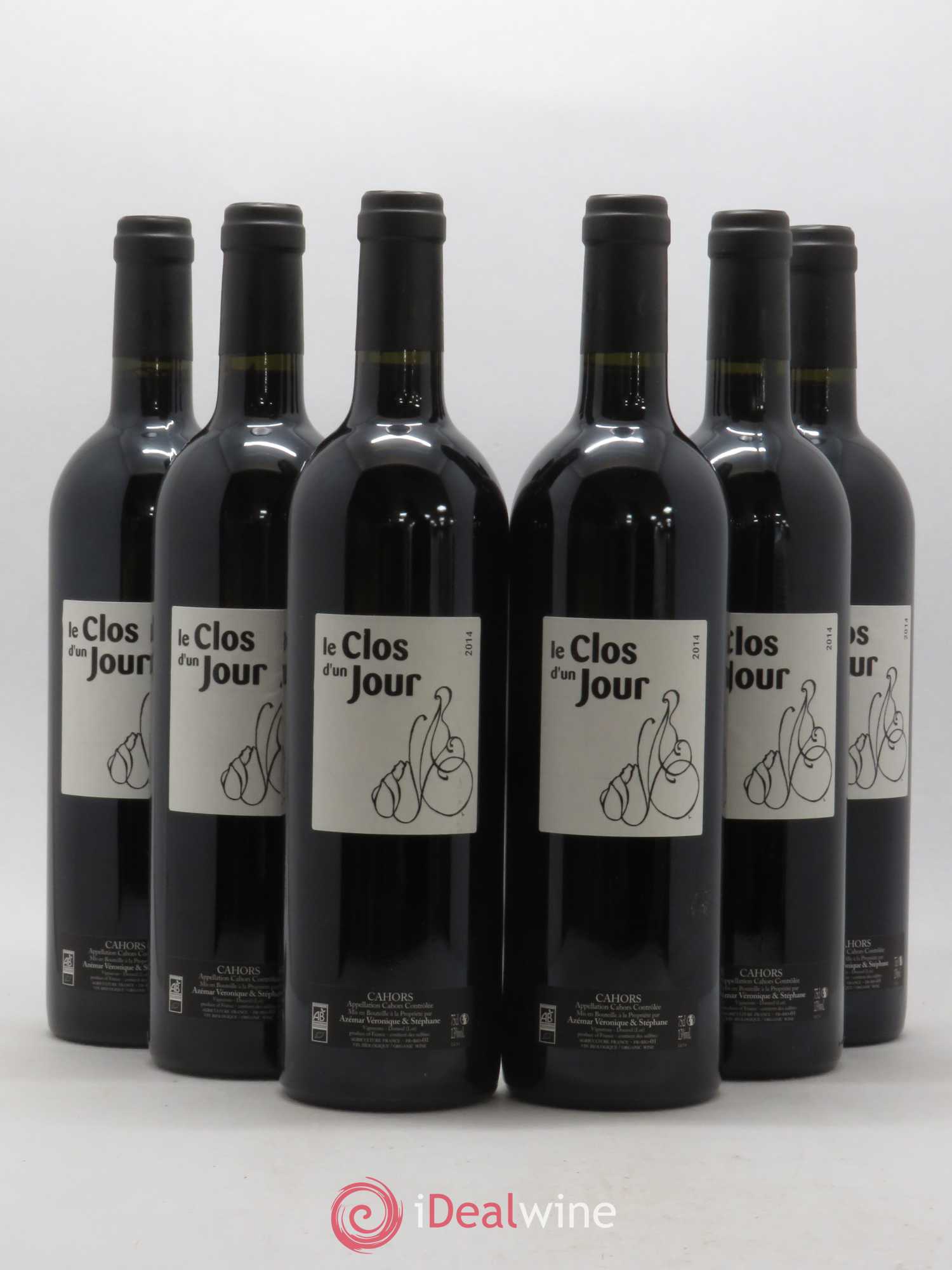 Cahors (senza prezzo di riserva) 2014 - Lotto di 6 bottiglie - 0
