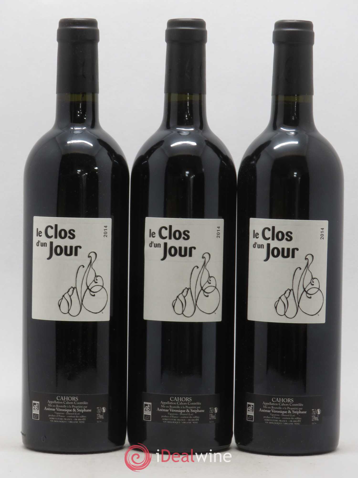 Cahors (senza prezzo di riserva) 2014 - Lotto di 3 bottiglie - 0
