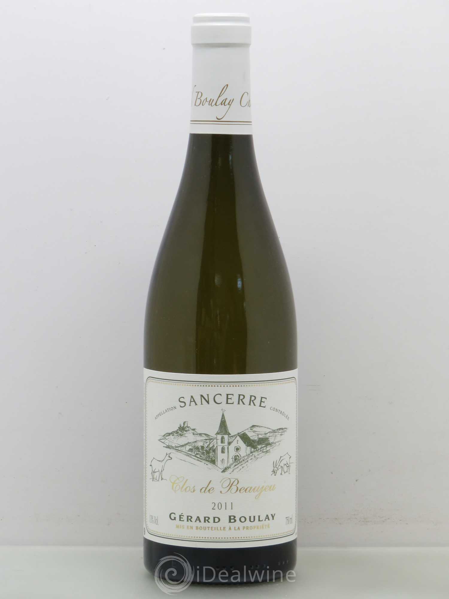 Sancerre Clos de Beaujeu Gérard Boulay 2011 - Lot de 1 bouteille - 0