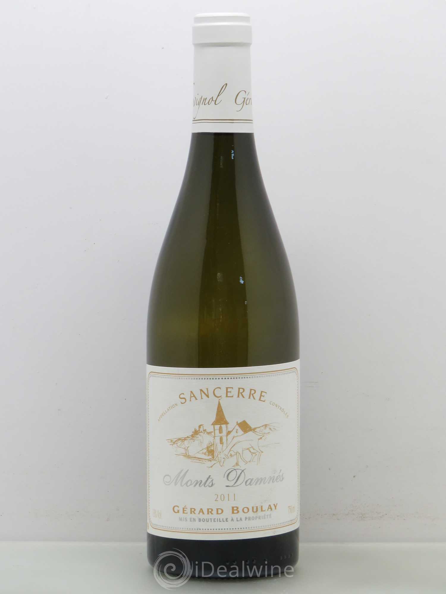 Sancerre Monts Damnés Gérard Boulay 2011 - Lot de 1 bouteille - 0
