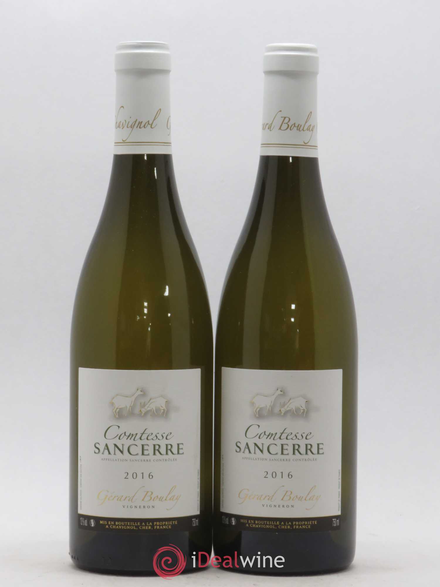 Sancerre Comtesse Gérard Boulay 2016 - Lot de 2 bouteilles - 0