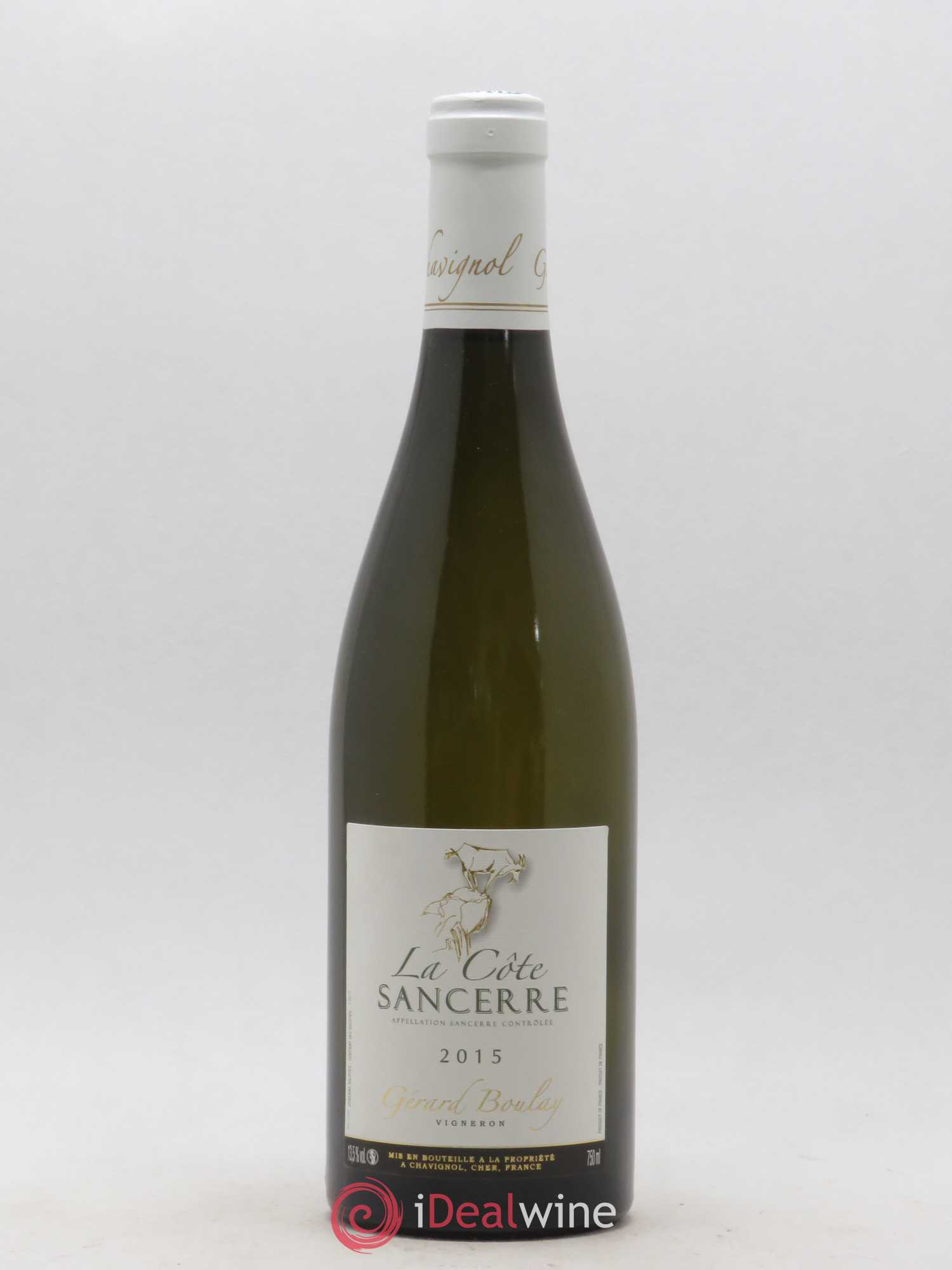 Sancerre La Côte Gérard Boulay 2015 - Lot de 1 bouteille - 0