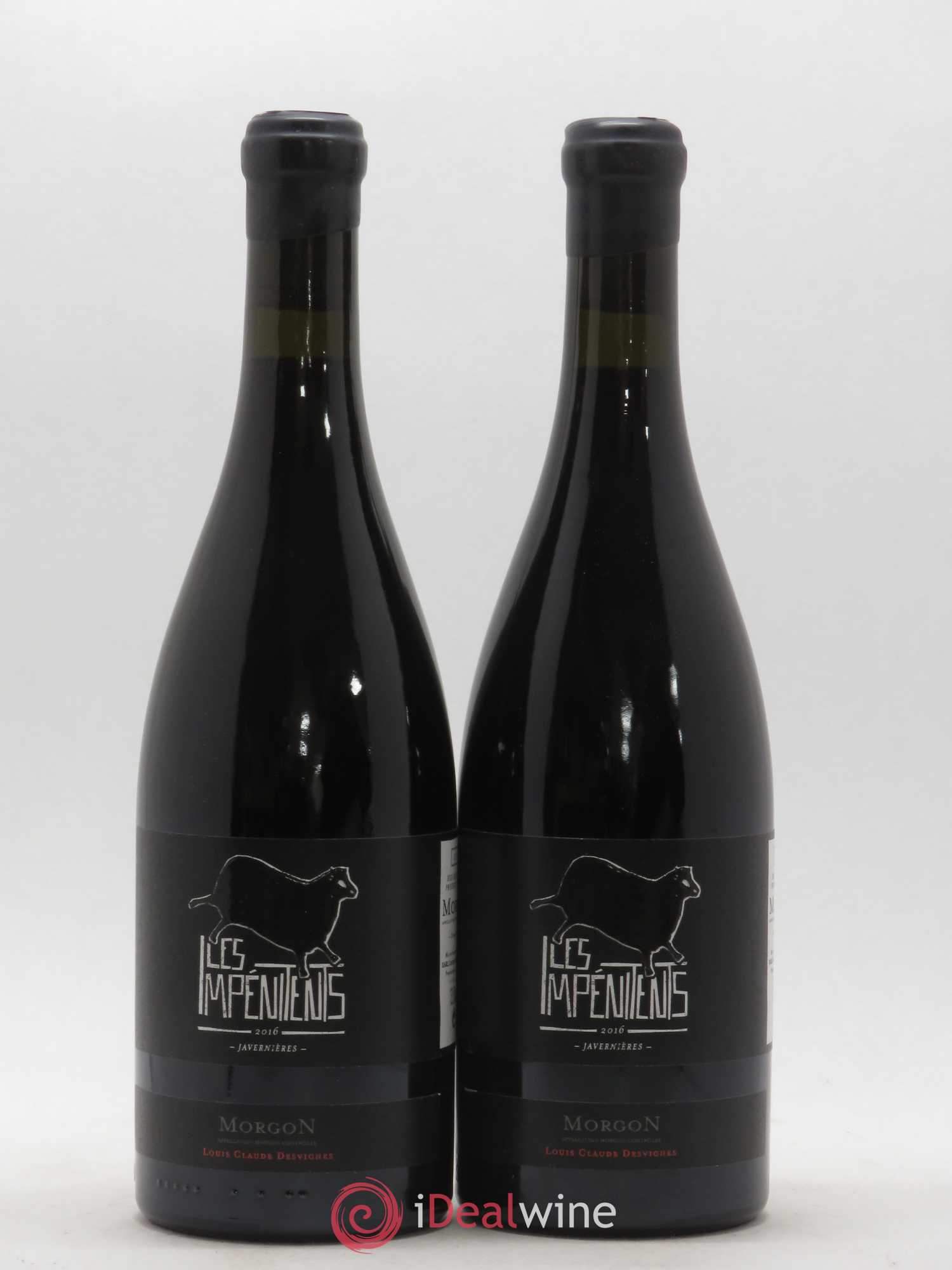 Morgon Javernières Les Impénitents Louis-Claude Desvignes 2016 - Lot de 2 bouteilles - 0