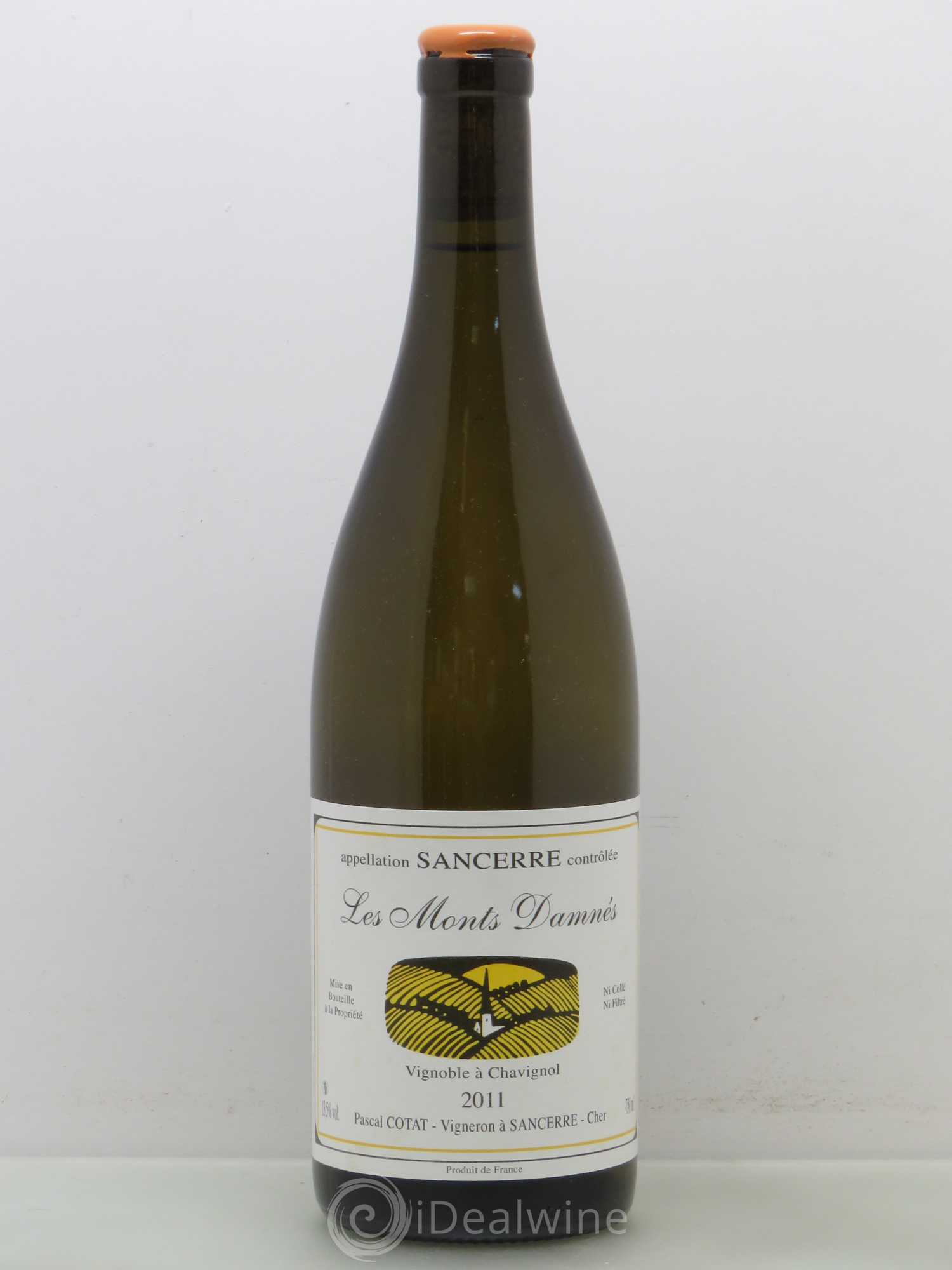 Sancerre Pascal Cotat Les Monts Damnes 2011 - Posten von 1 Flasche - 0