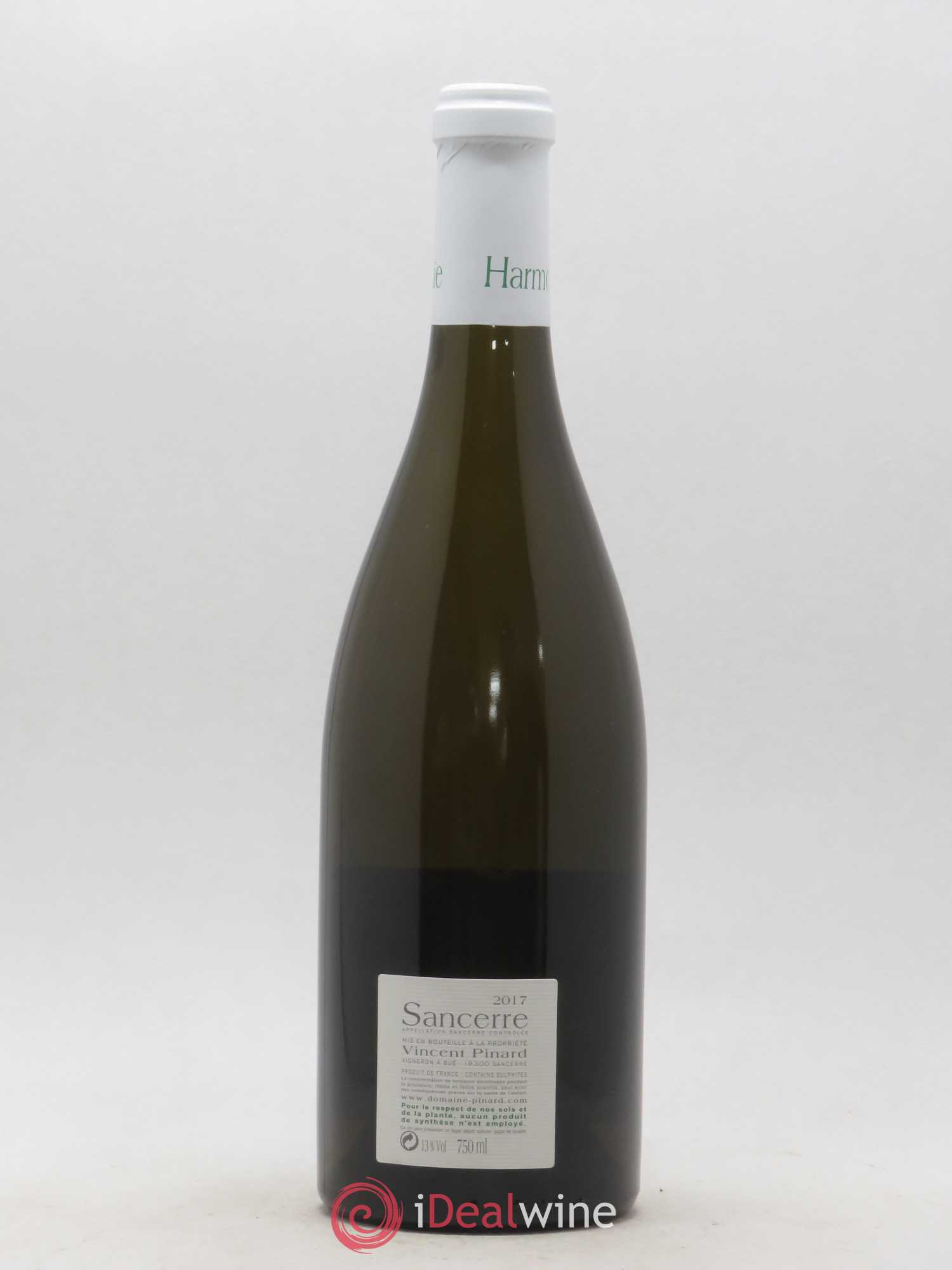 Sancerre Harmonie Vincent Pinard 2017 - Lot de 1 bouteille - 1