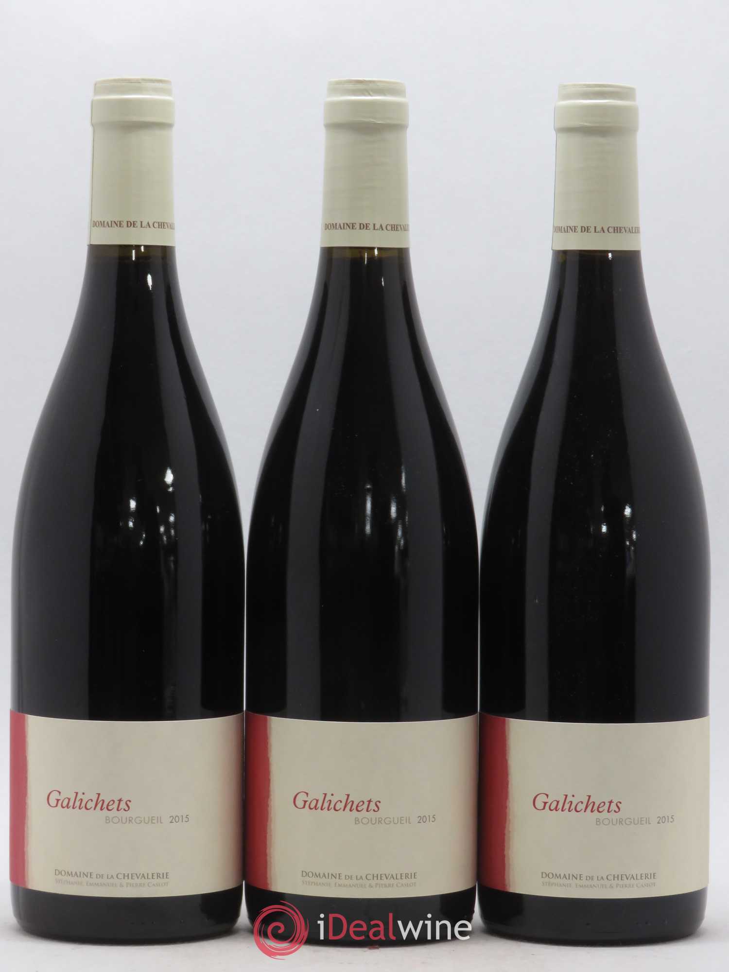 Bourgueil Galichets Domaine De La Chevalerie (sans prix de réserve) 2015 - Posten von 3 Flaschen - 0