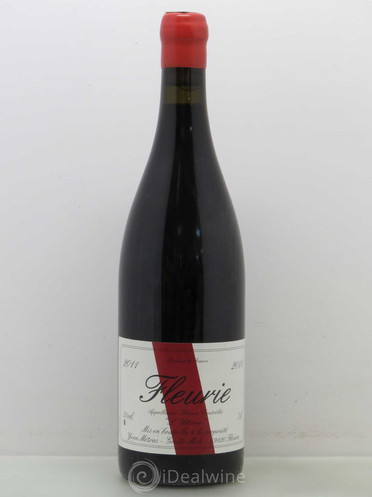 Fleurie l'Ultime Yvon Métras 2011 - Lot de 1 bouteille - 0