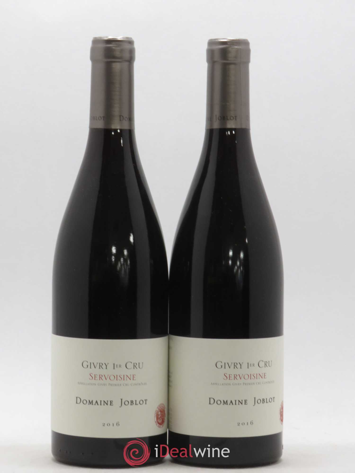 Givry 1er Cru Servoisine Joblot (Domaine) 2016 - Lot de 2 bouteilles - 0