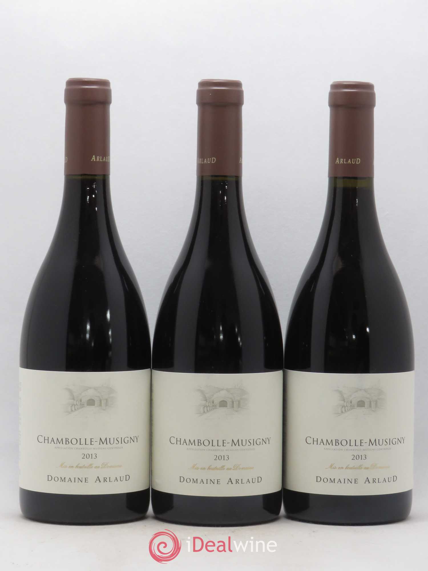 Chambolle-Musigny Arlaud 2013 - Lot de 3 bouteilles - 0