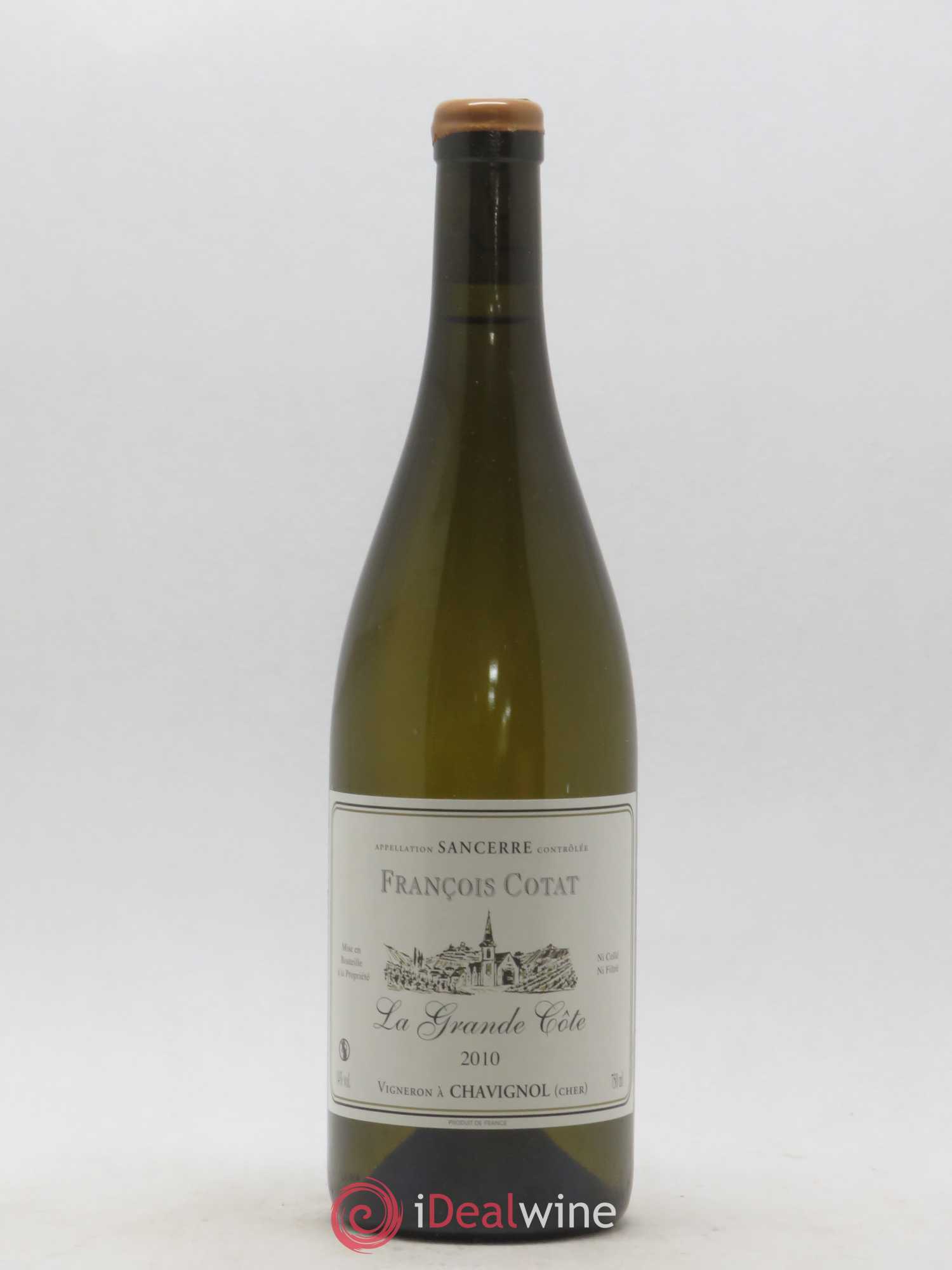 Sancerre La Grande Côte François Cotat (sans prix de réserve) 2010 - Lot de 1 bouteille - 0