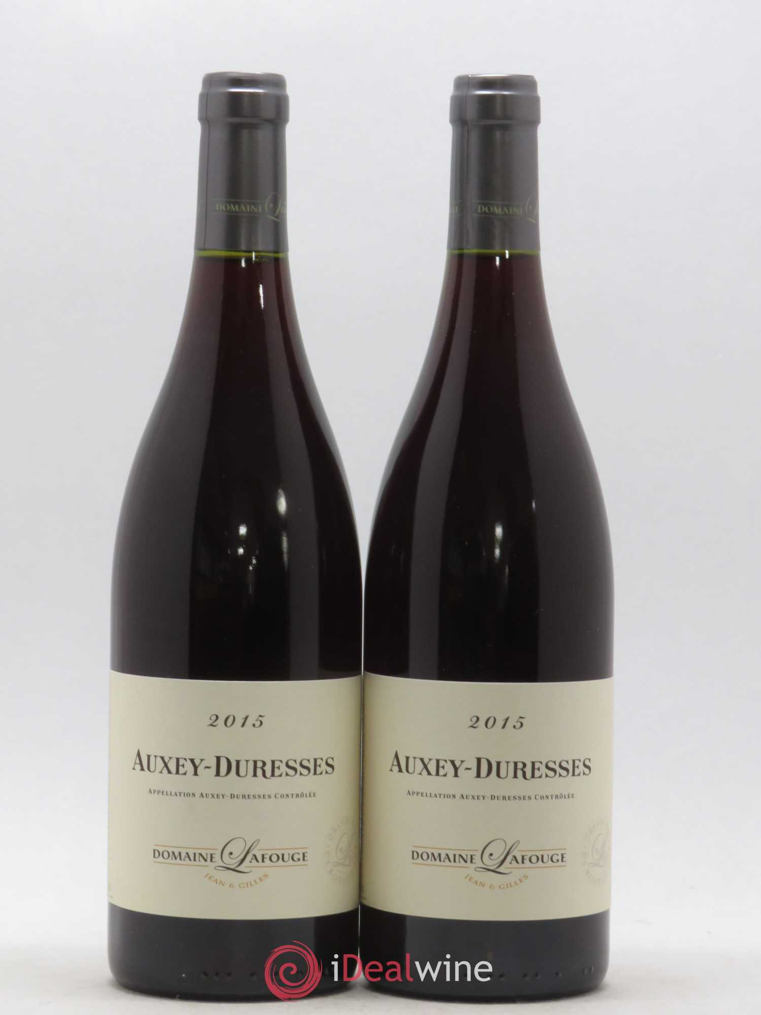 Auxey-Duresses Domaine Lafouge (sans prix de réserve) 2015 - Posten von 2 Flaschen - 0