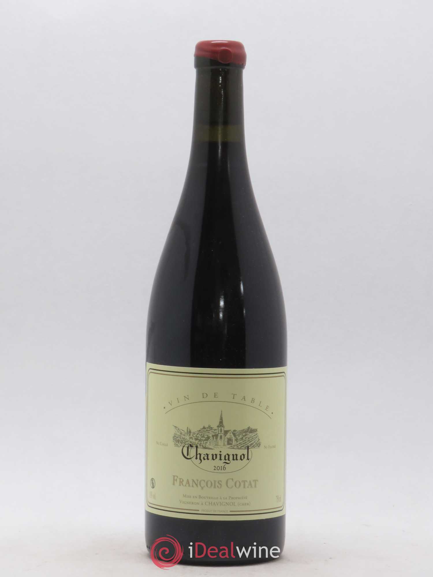 Vin de table - Chavignol François Cotat 2016 - Lot de 1 bouteille - 0