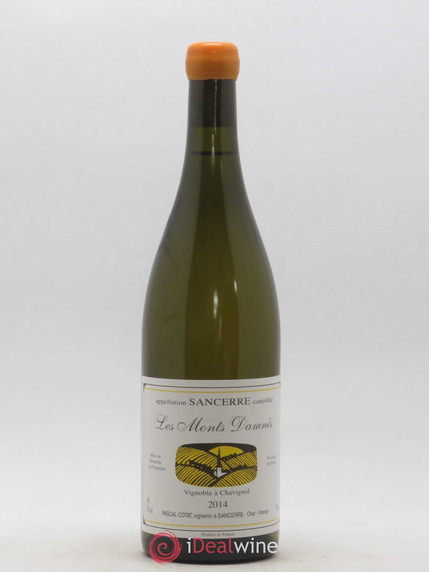 Sancerre Les Monts Damnés Pascal Cotat 2014 - Lot de 1 bouteille - 0