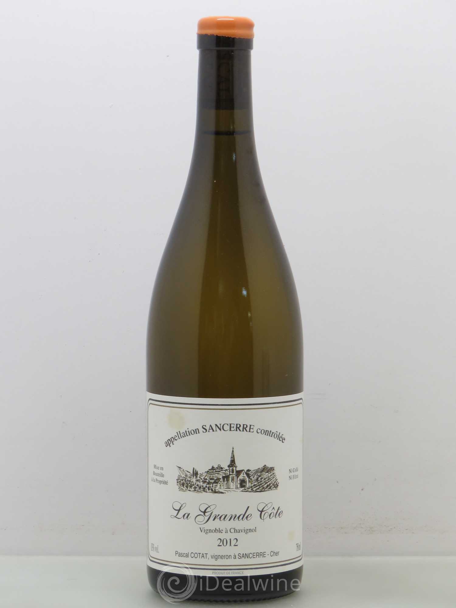 Sancerre Pascal Cotat La Grande Côte 2012 - Posten von 1 Flasche - 0