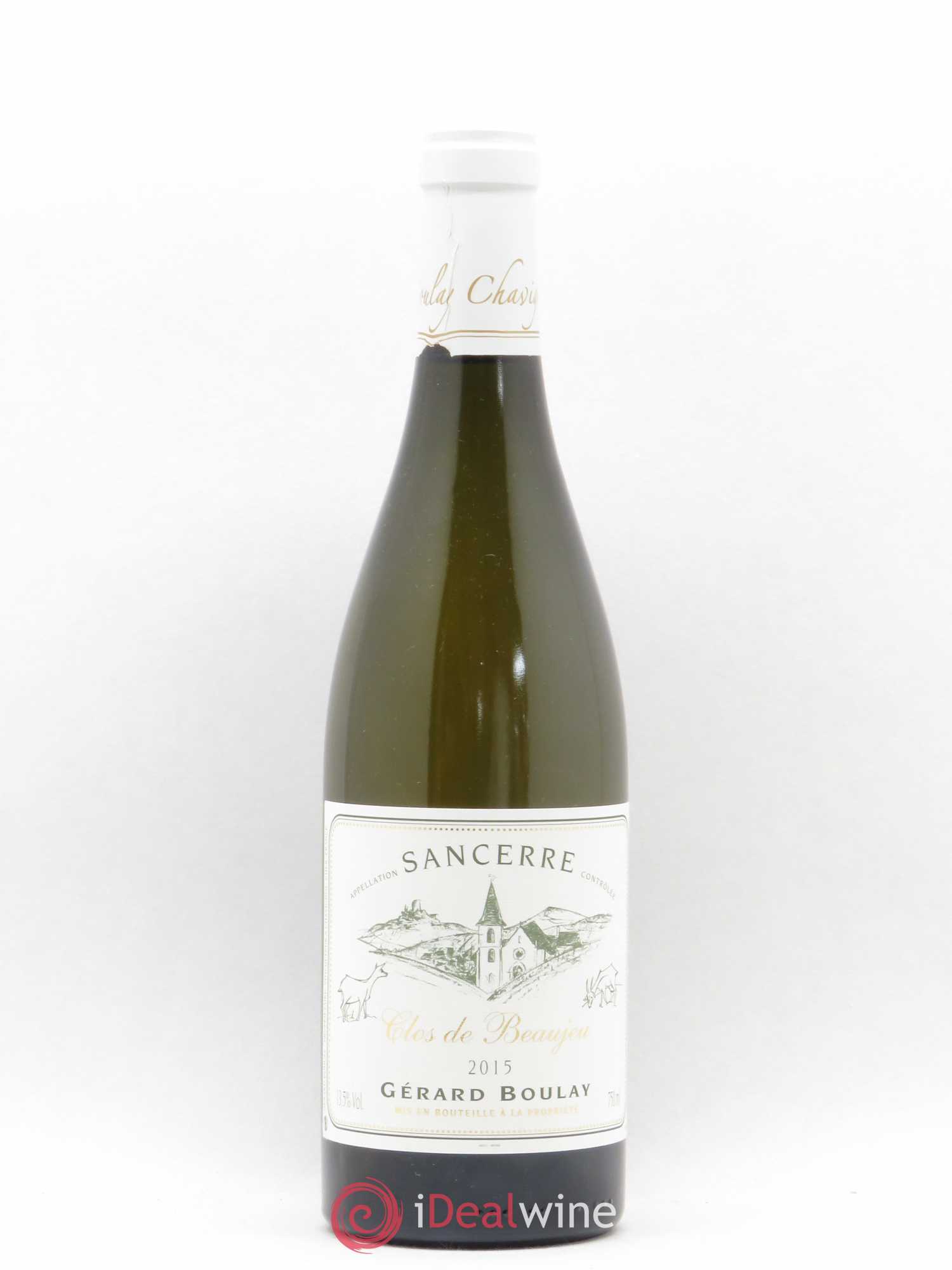 Sancerre Clos de Beaujeu Gérard Boulay 2015 - Lot de 1 bouteille - 0
