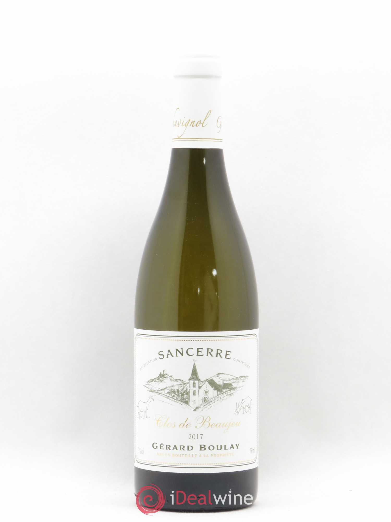 Sancerre Clos de Beaujeu Gérard Boulay 2017 - Lot de 1 bouteille - 0