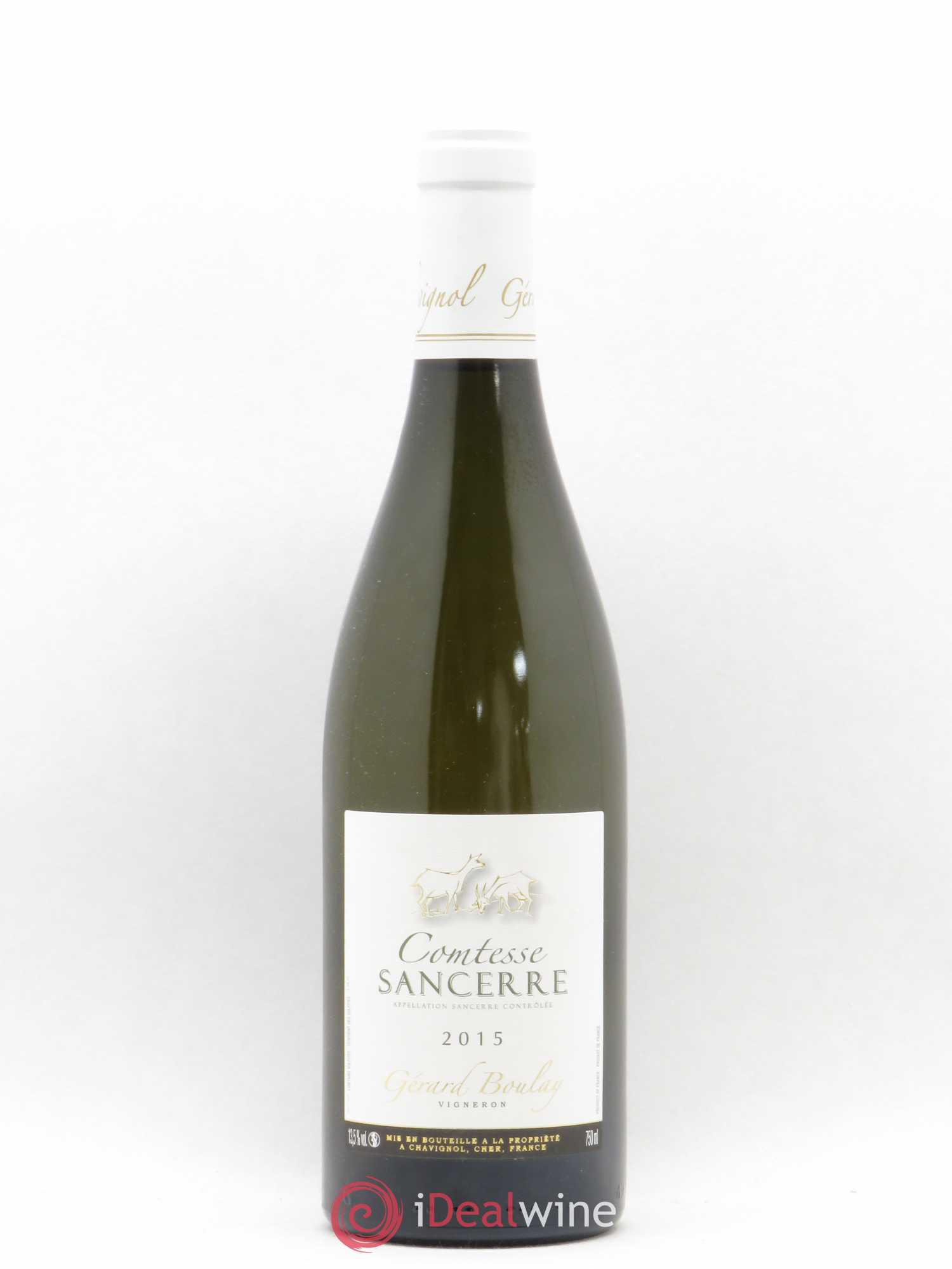 Sancerre Comtesse Gérard Boulay 2015 - Lot de 1 bouteille - 0