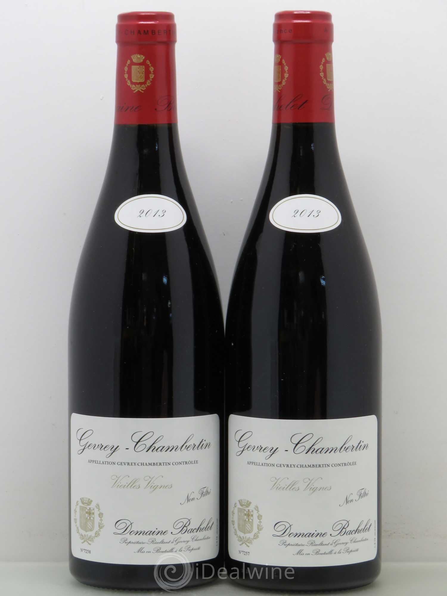 Gevrey-Chambertin Vieilles Vignes Denis Bachelet 2013 - Posten von 2 Flaschen - 0