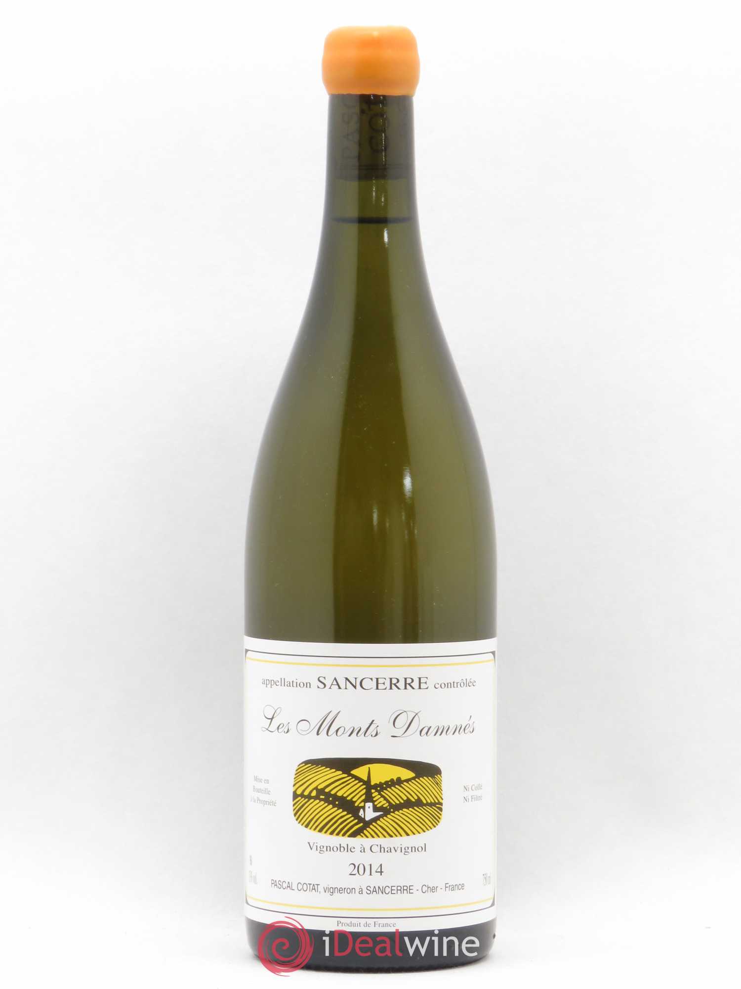 Sancerre Les Monts Damnés Pascal Cotat 2014 - Lot de 1 bouteille - 0