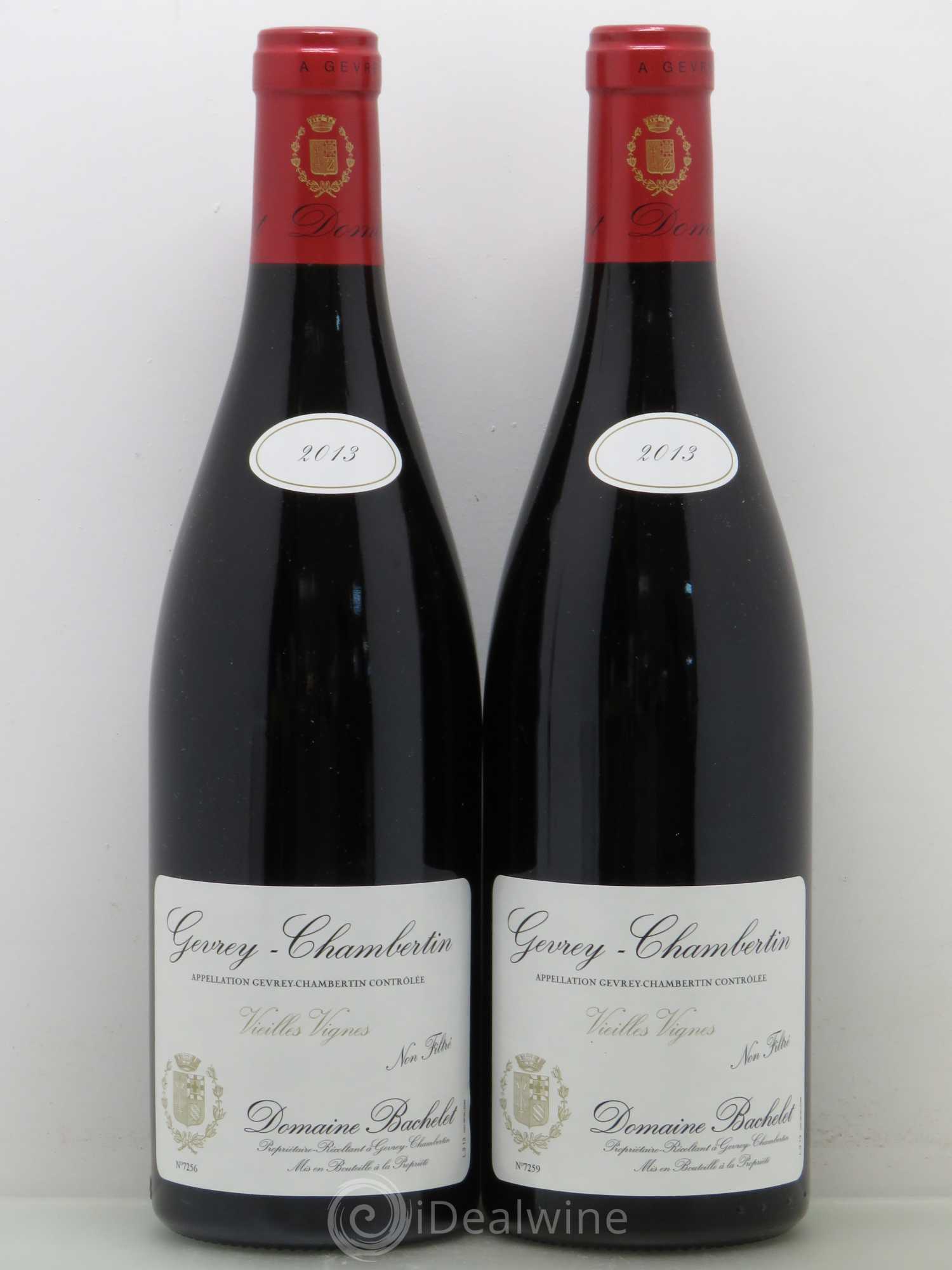 Gevrey-Chambertin Vieilles Vignes Denis Bachelet 2013 - Posten von 2 Flaschen - 0