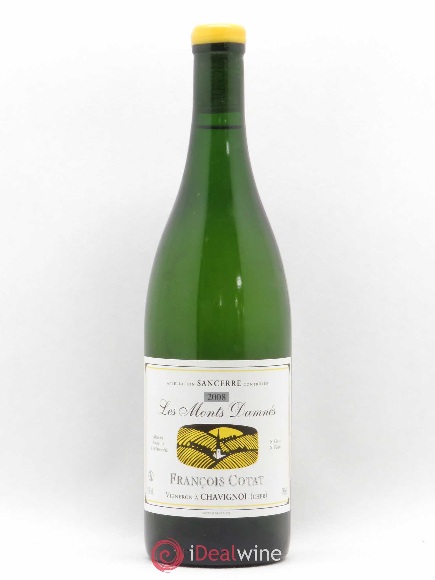 Sancerre Les Monts Damnés François Cotat 2008 - Lot de 1 bouteille - 0