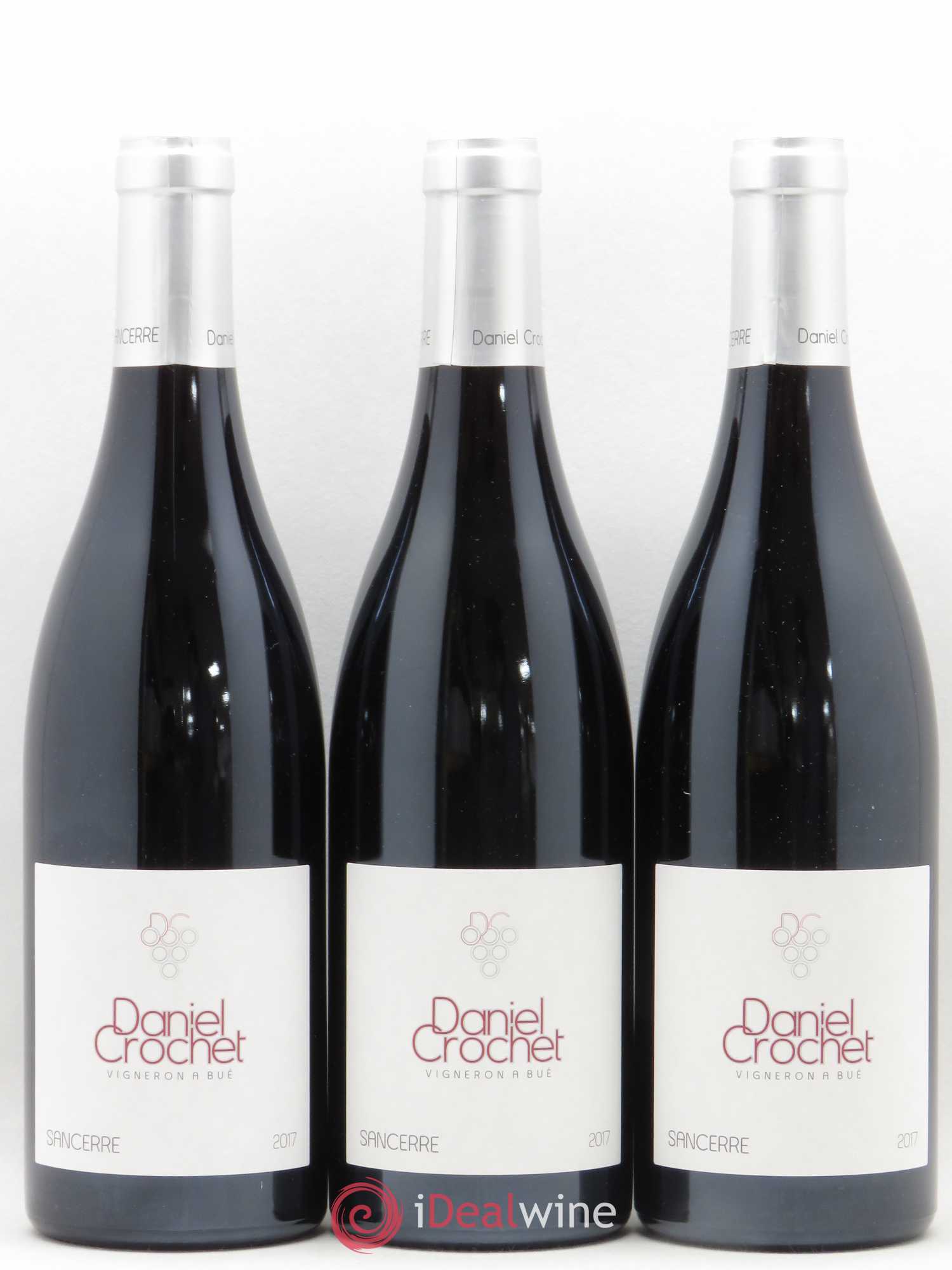 Sancerre Daniel Crochet (sans prix de réserve) 2017 - Posten von 3 Flaschen - 0