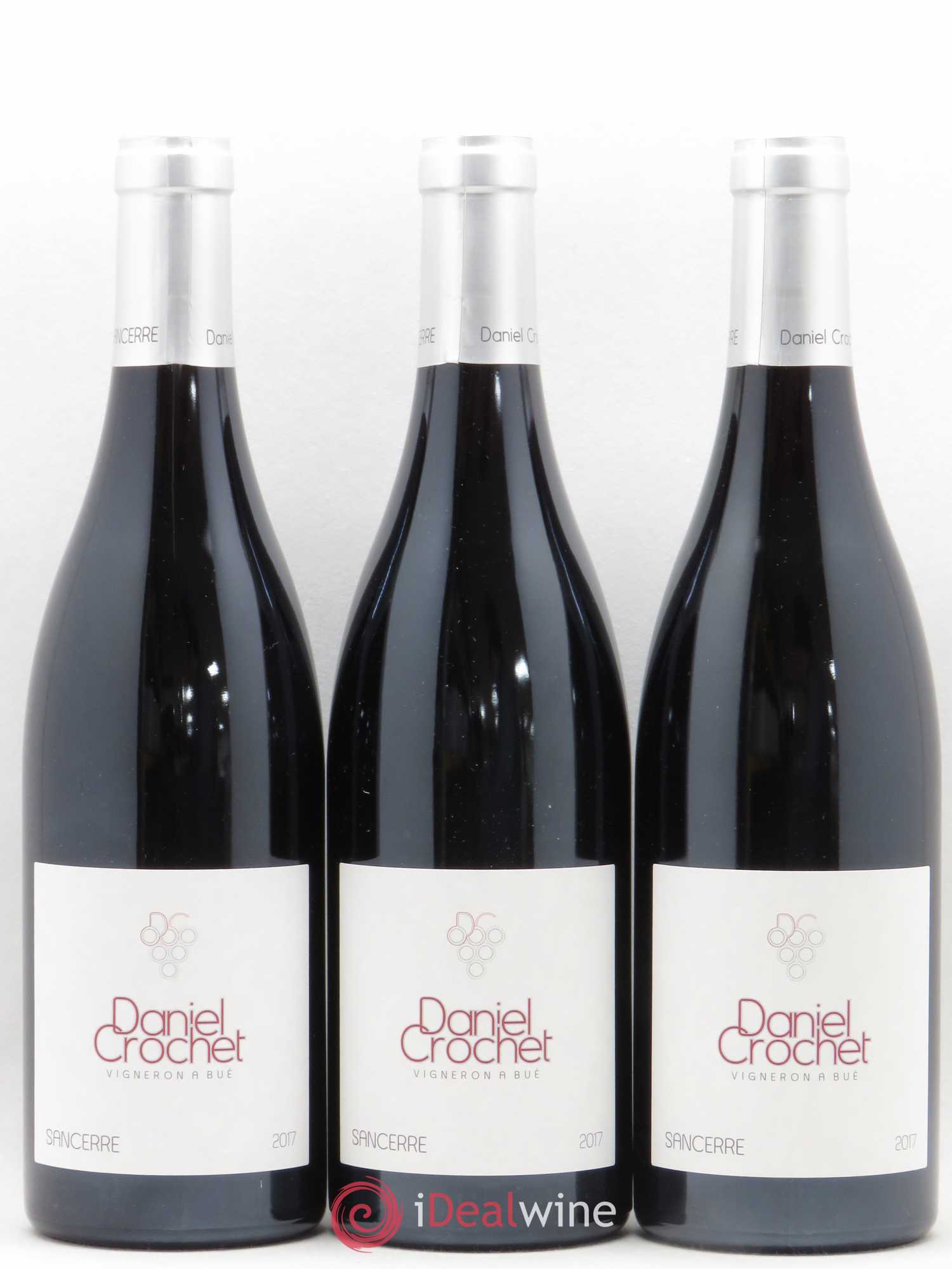 Sancerre Daniel Crochet (sans prix de réserve) 2017 - Posten von 3 Flaschen - 0
