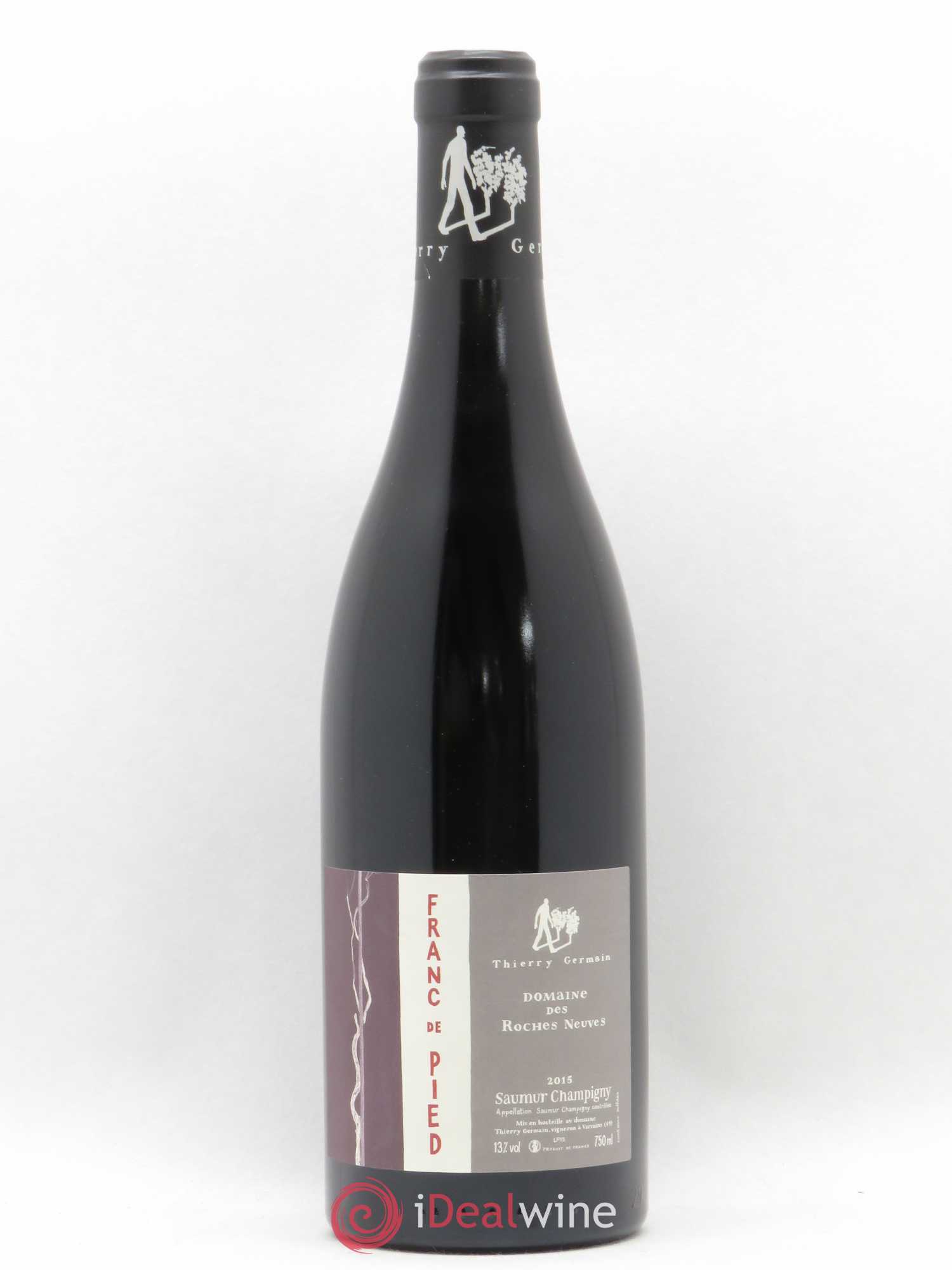 Saumur-Champigny Franc de pied Domaine des Roches Neuves - Thierry Germain (sans prix de réserve) 2015 - Lot de 1 bouteille - 0