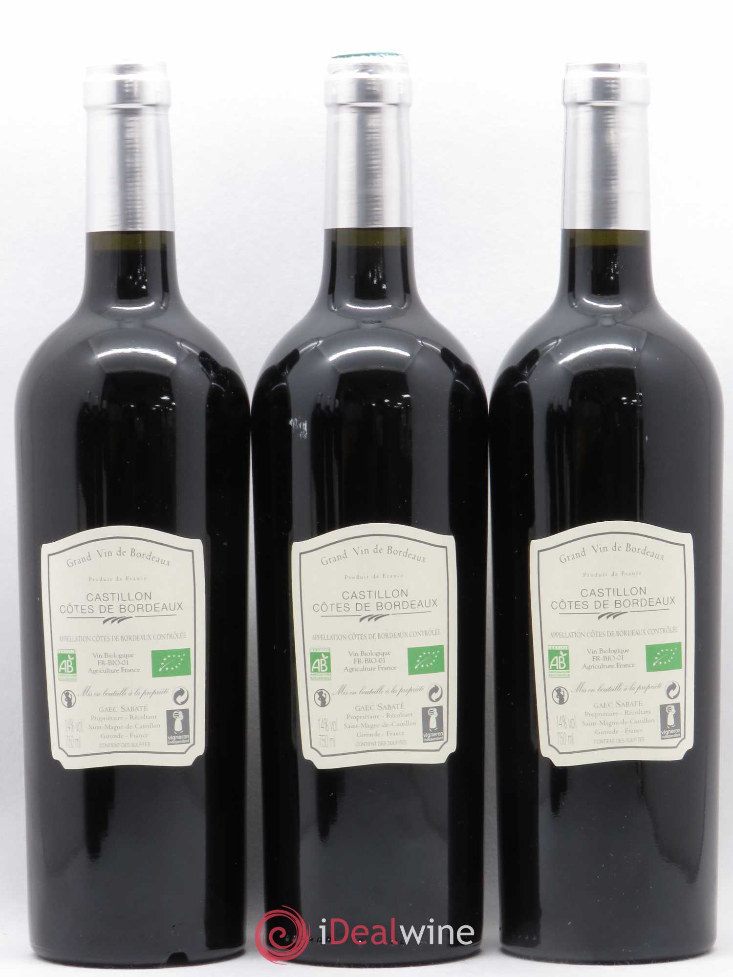 Castillon-Côtes-de-Bordeaux (Côtes-de-Castillon) Âme de Fontbaude Château Fontbaude (sans prix de réserve) 2015 - Posten von 6 Flaschen - 2