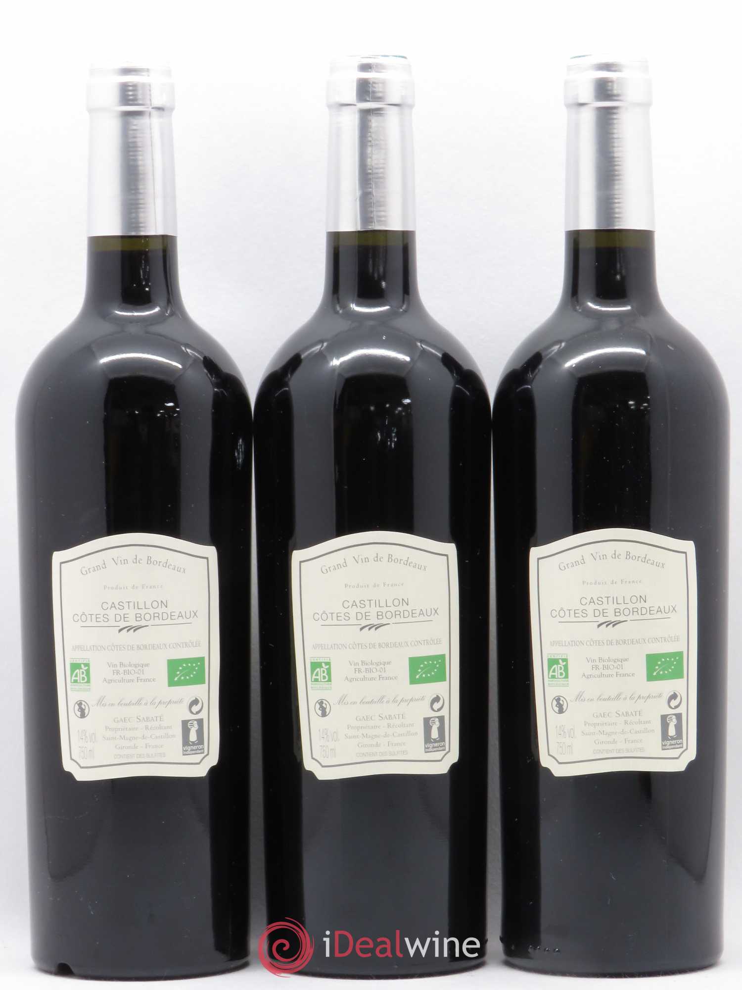 Castillon-Côtes-de-Bordeaux (Côtes-de-Castillon) Âme de Fontbaude Château Fontbaude (sans prix de réserve) 2015 - Posten von 6 Flaschen - 4